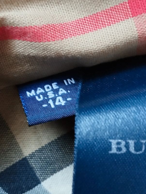 Burberry Burberry Rain Coat vintage 90s Monogram Light jacket size 14 Size XL / US 12-14 / IT 48-50 - 14 Thumbnail