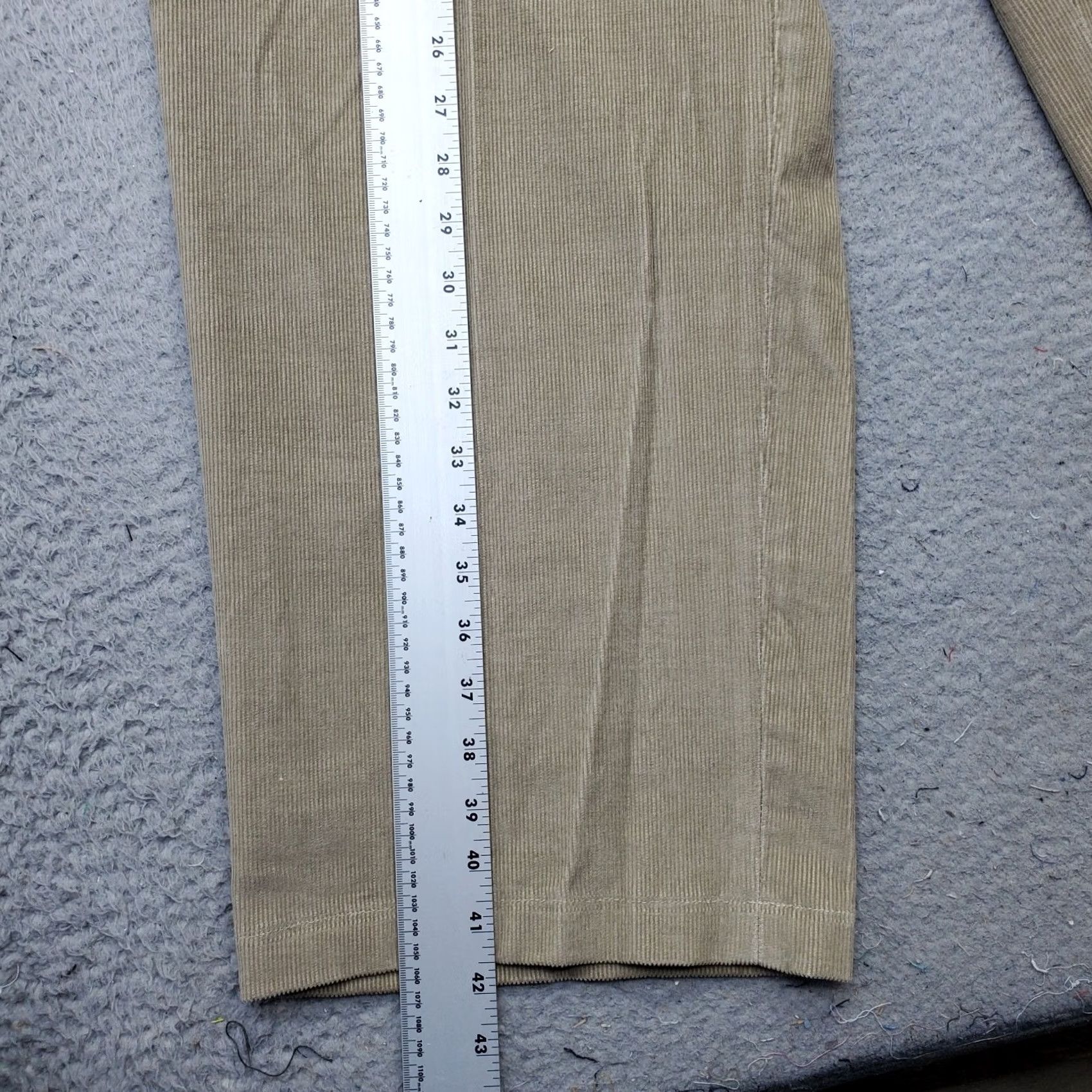 Nautica Nautica Mens Pants Clipper 40x32 Brown Corduroy Relaxed Fit Outdoor Shirt? Size US 40 / EU 56 - 3 Thumbnail