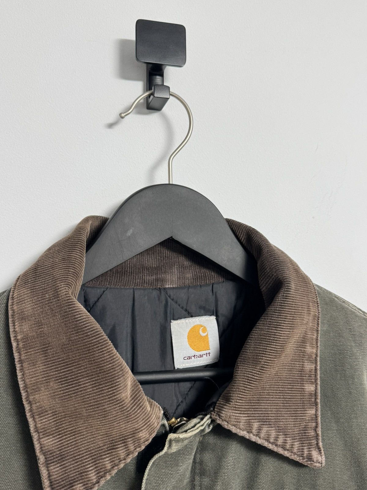Carhartt 🔥Y2K Vintage Carhartt Chore Jacket Green Distressed Size US XL / EU 56 / 4 - 7 Thumbnail
