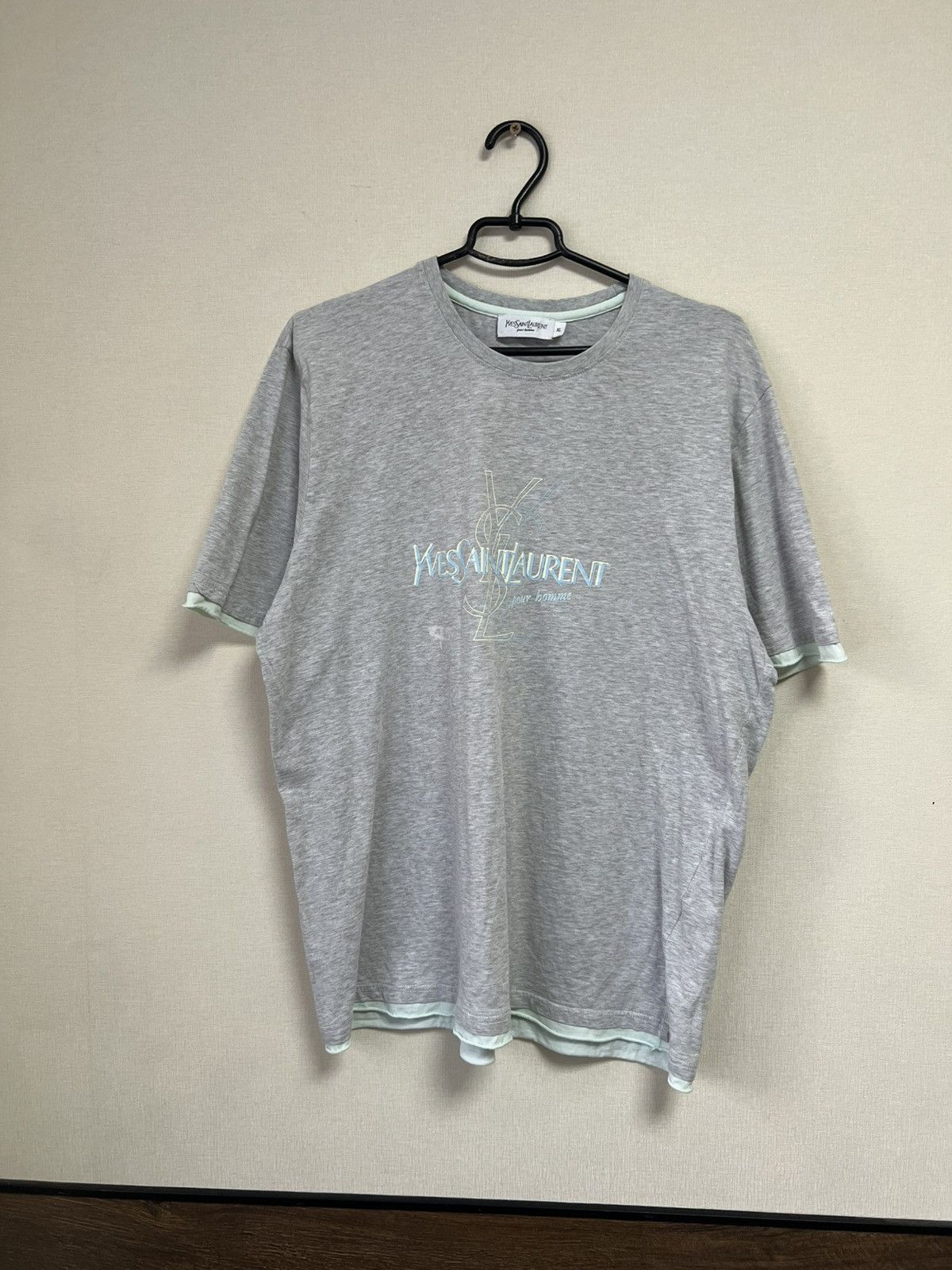 Yves Saint Laurent Vintage YSL Shirt Size US XL / EU 56 / 4 - 1 Thumbnail