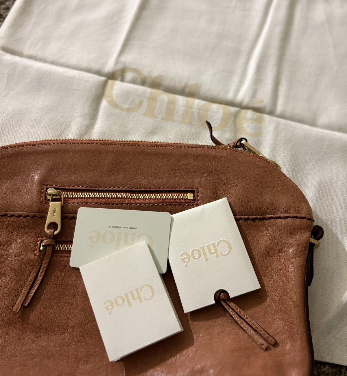 Chloe Brand new Chloe Clutch bag Angie Size ONE SIZE - 8 Thumbnail