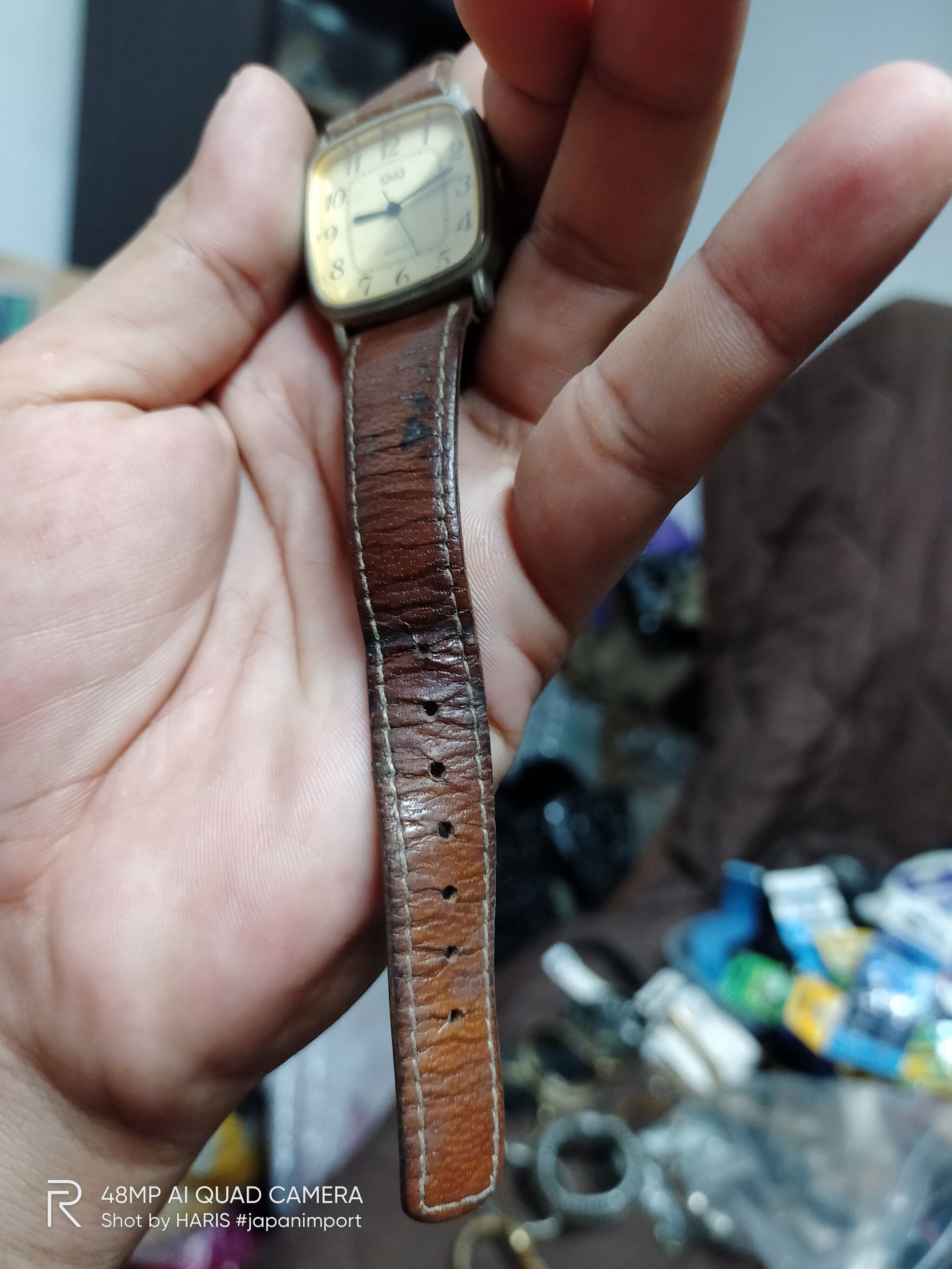 Japanese Brand Vintage Q&Q Quartz Watch by Japan Made (Retro Design) Size ONE SIZE - 8 Thumbnail