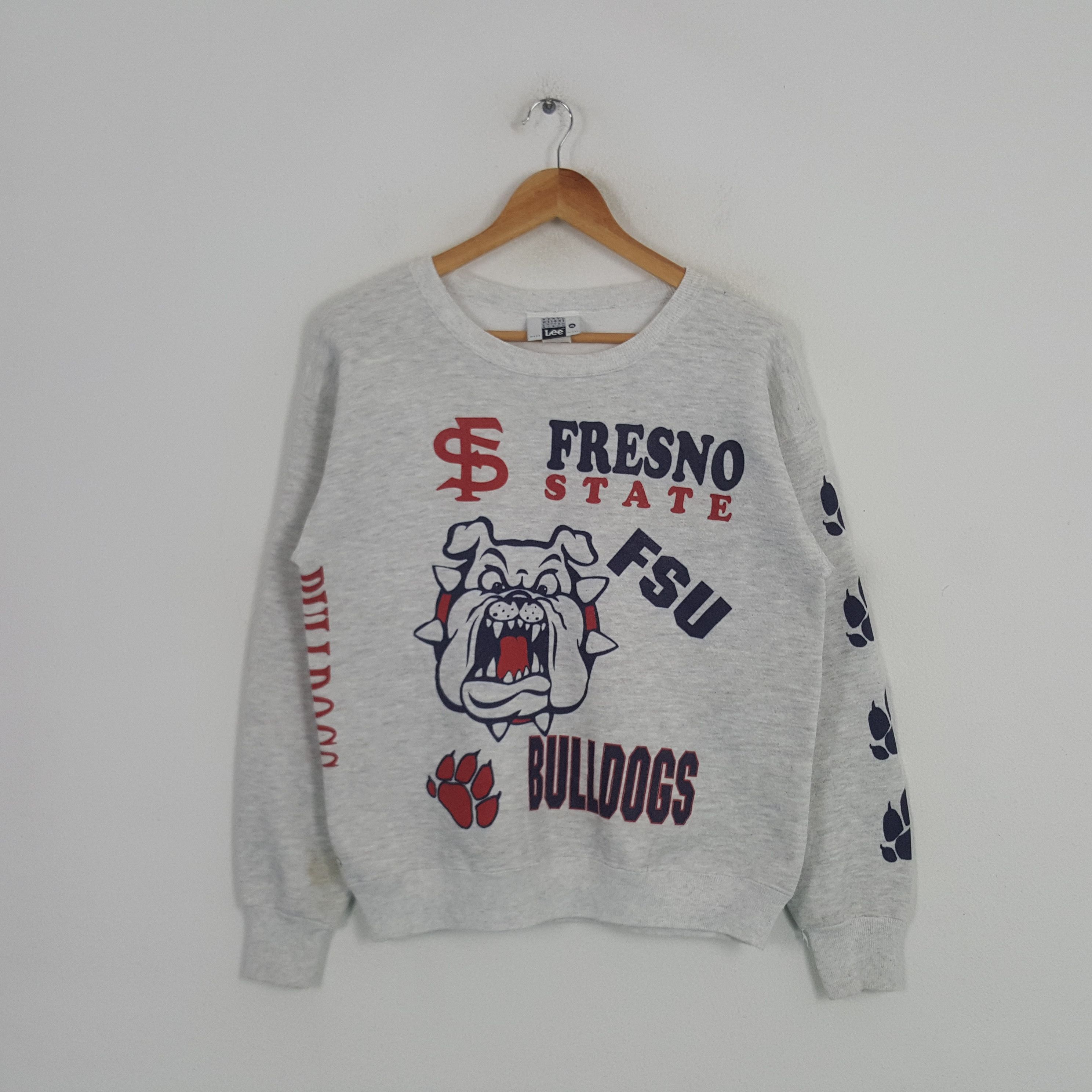 Lee × Vintage Vintage Lee X Fresno State Bulldogs Sportwear Sweatshirt Size US M / EU 48-50 / 2 - 3 Thumbnail