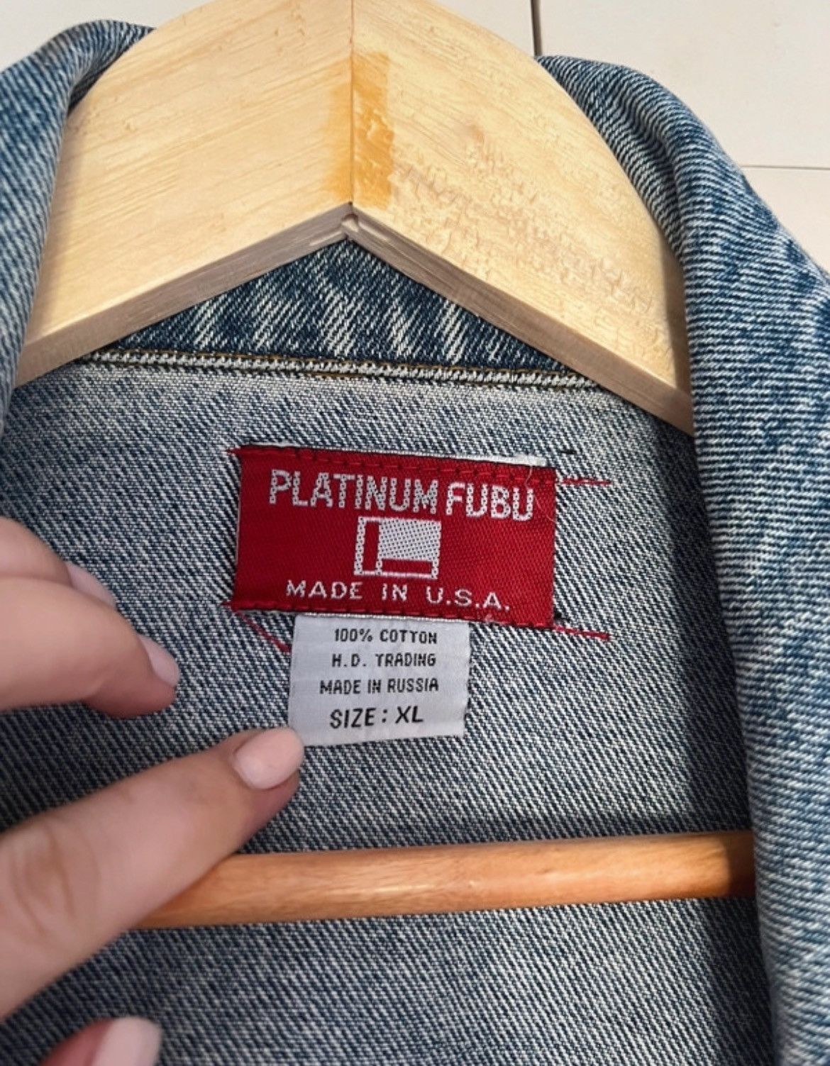 Fubu Vintage FUBU x Fat Albert Jeans jacket Size US XXL / EU 58 / 5 - 4 Thumbnail
