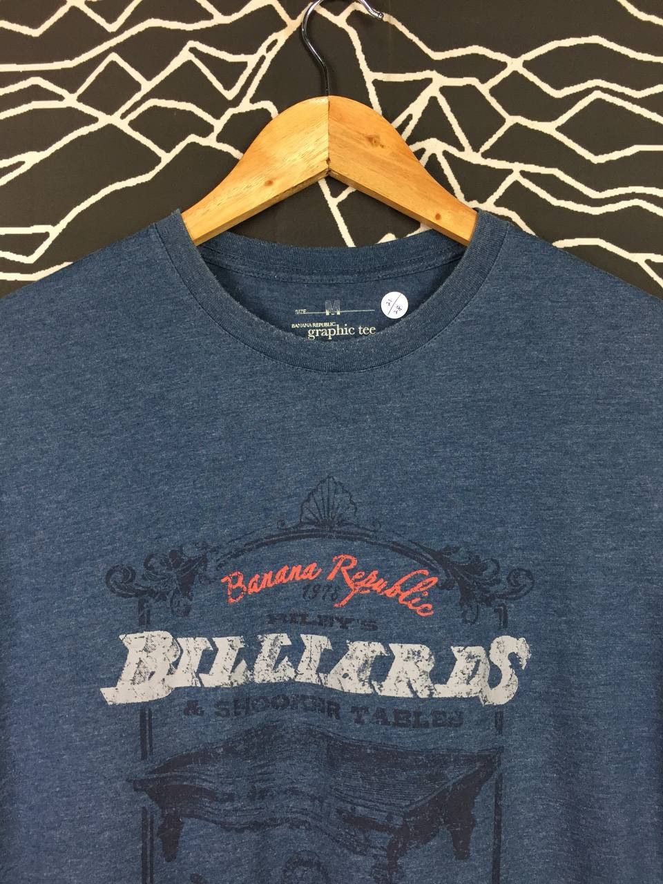 Banana Republic × Vintage Banana Republic Billiards And Snooker Table Graphic Tee Size US M / EU 48-50 / 2 - 3 Thumbnail