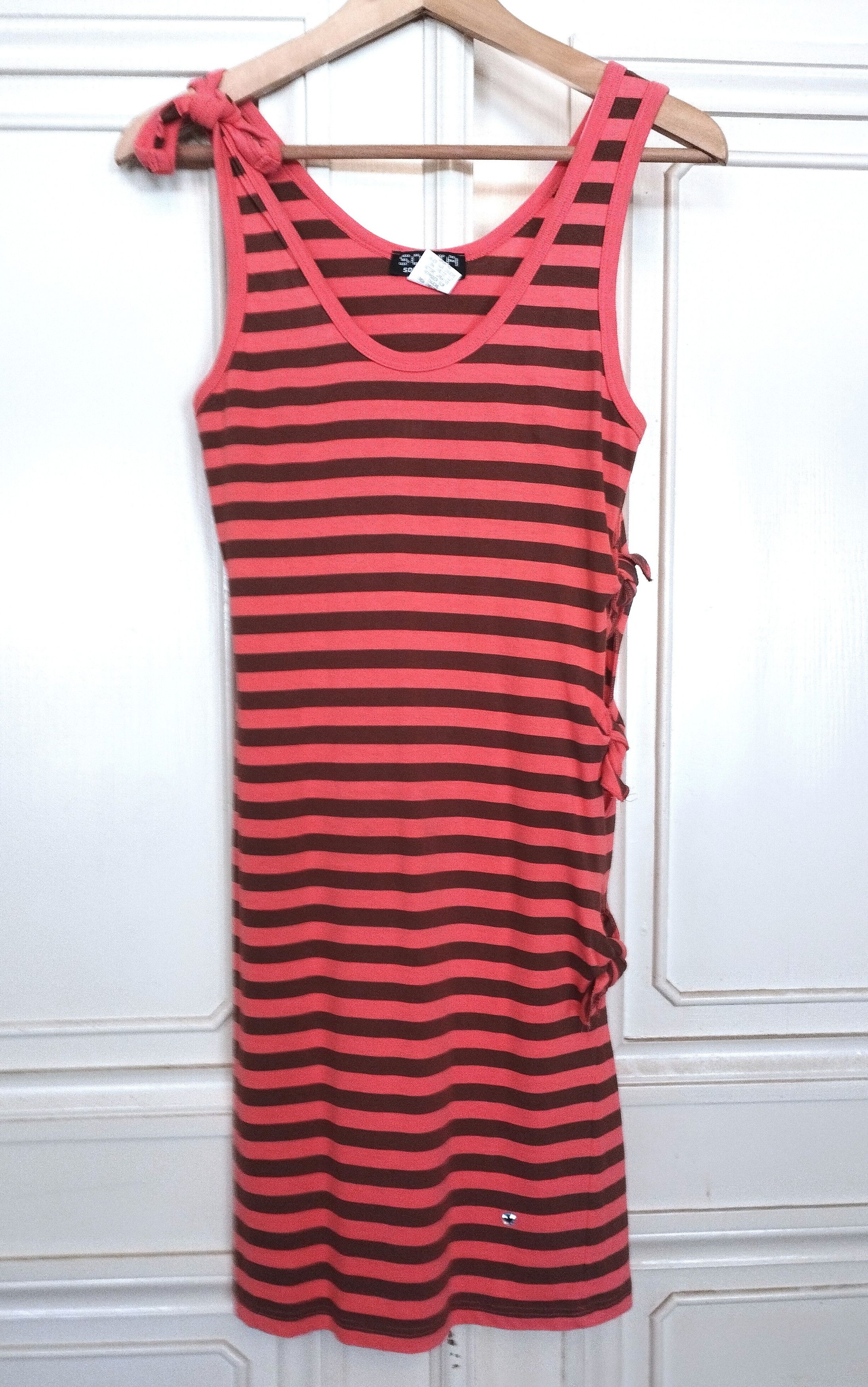Sonia Rykiel Sonia Rykiel Robe Ouvertures Noeuds T S/M Size S / US 4 / IT 40 - 6 Thumbnail