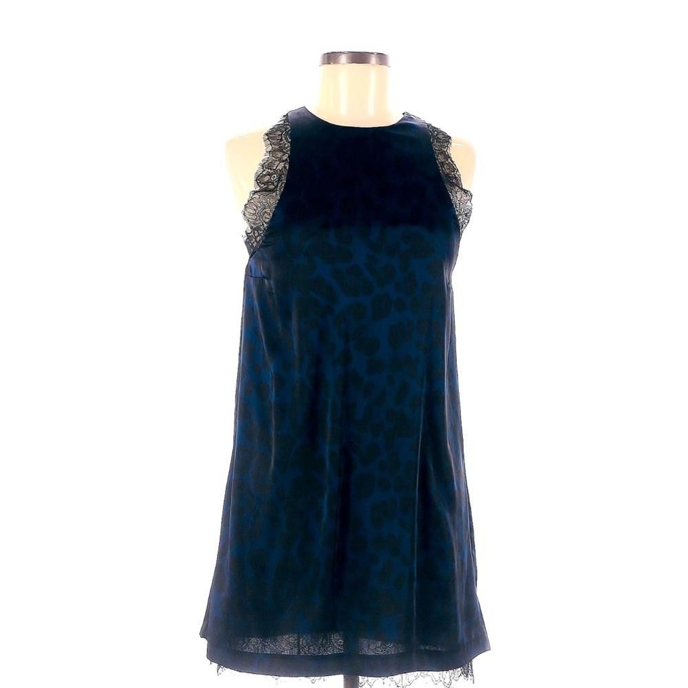 Zara Size M Zara W & B collection cocktail dress (animal print) Size M / US 6-8 / IT 42-44 - 2 Thumbnail