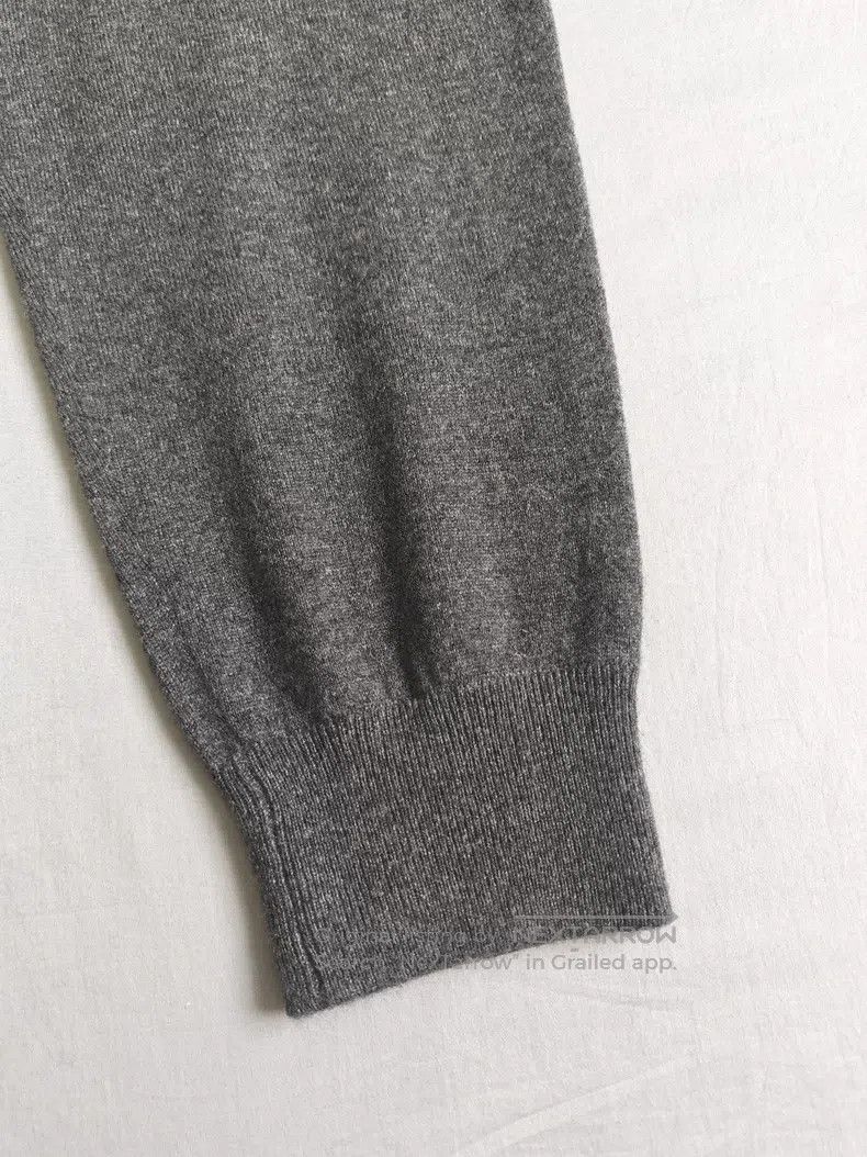 Hermes Hermes size L Men's cashmere knit track pants, gray, 100% c Size US 26 / EU 42 - 9 Thumbnail