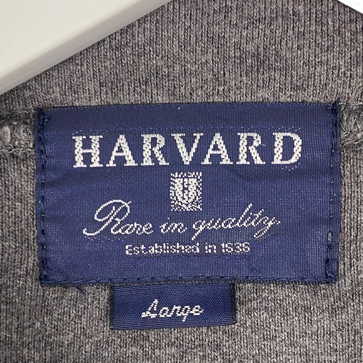 Other Vintage Harvard University Half Zipper Sweatshirt Size US L / EU 52-54 / 3 - 5 Thumbnail