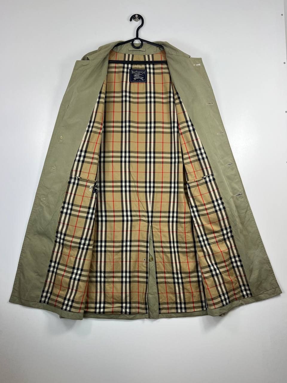 Burberry Burberrys London Vintage Trench Coat Nova Check Size XL Size US XL / EU 56 / 4 - 2 Thumbnail