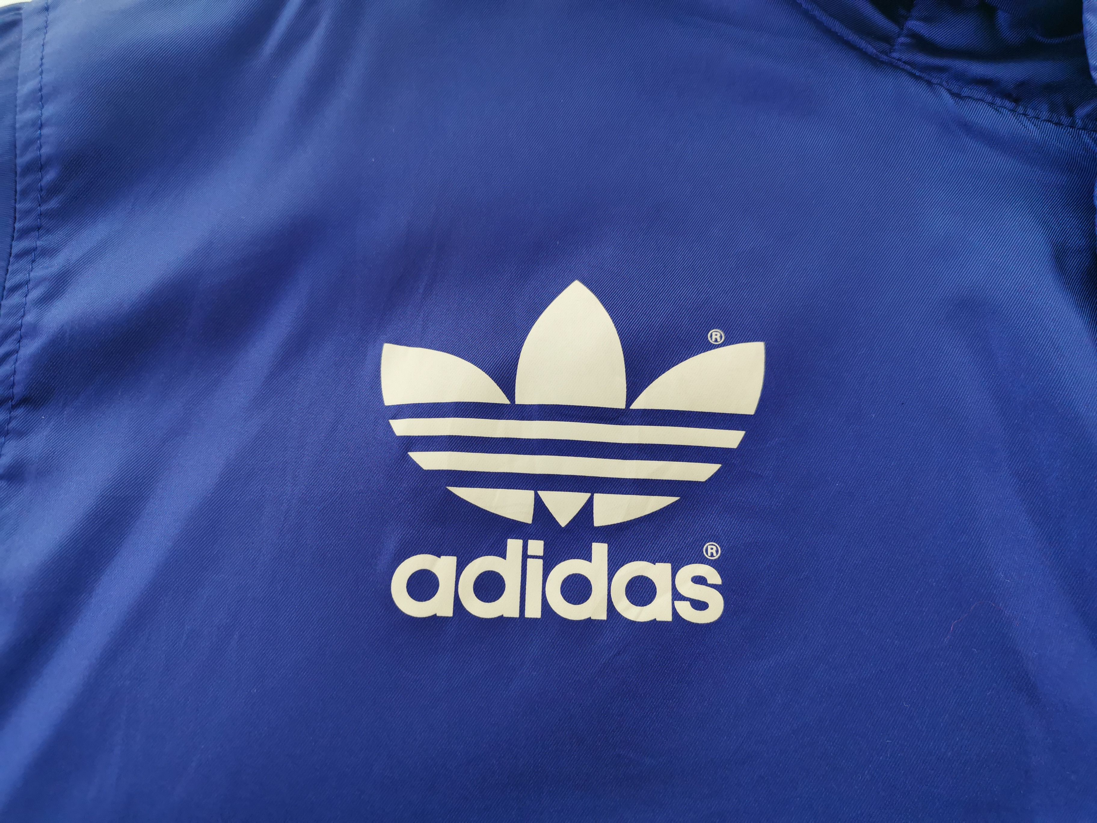 Adidas Vintage 90's Adidas Windbreaker Long Jacket Made In Japan Size US M / EU 48-50 / 2 - 4 Thumbnail