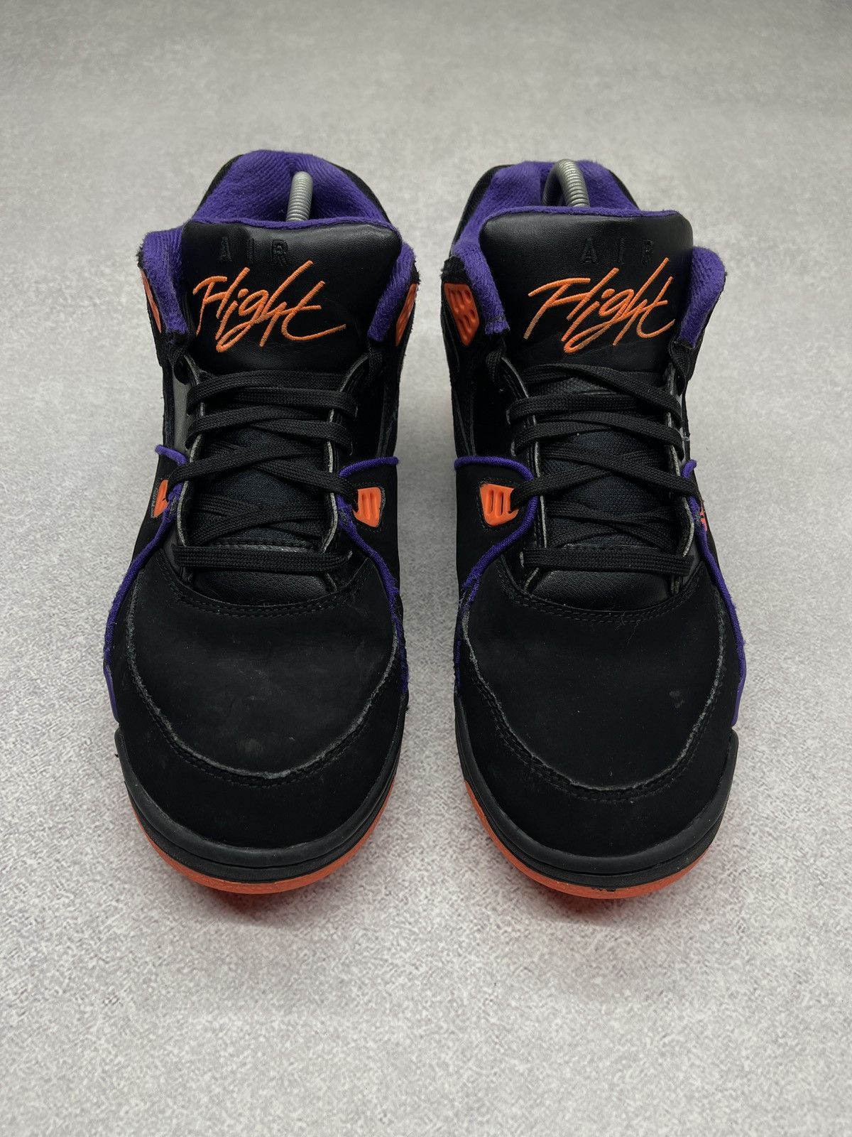 Nike Nike Air Flight 89 Court Purple Black Sneakers Basketball Size US 10 / EU 43 - 6 Thumbnail