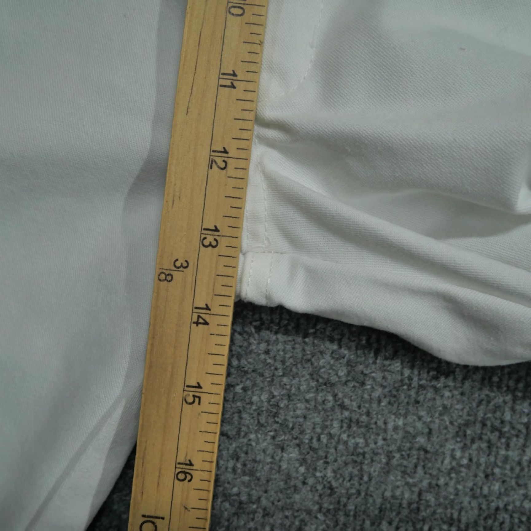 Dickies Dickies Pants Mens 40x32 White Painters Workwear Carpenter Flat Front Straight Inseam 32 Regular Size US 40 / EU 56 - 6 Thumbnail