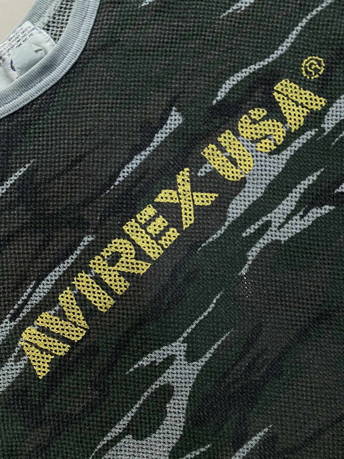 Avirex × Vintage Vintage Avirex USA Mesh Fishnet Tee Size US M / EU 48-50 / 2 - 7 Thumbnail