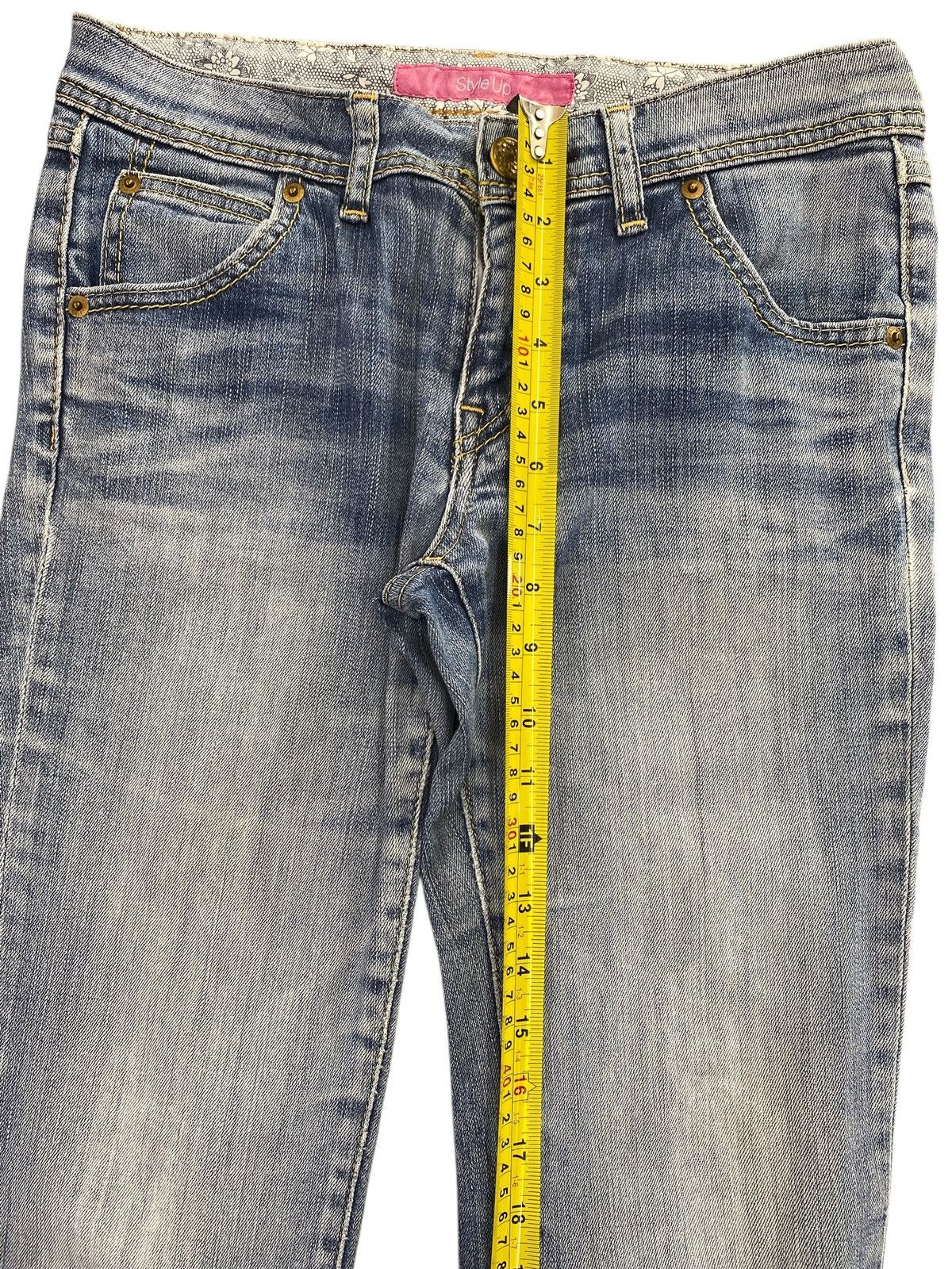 Uniqlo Uniqlo Style Up Faded Wash Style Flare Jeans Size US 28 / EU 44 - 10 Thumbnail