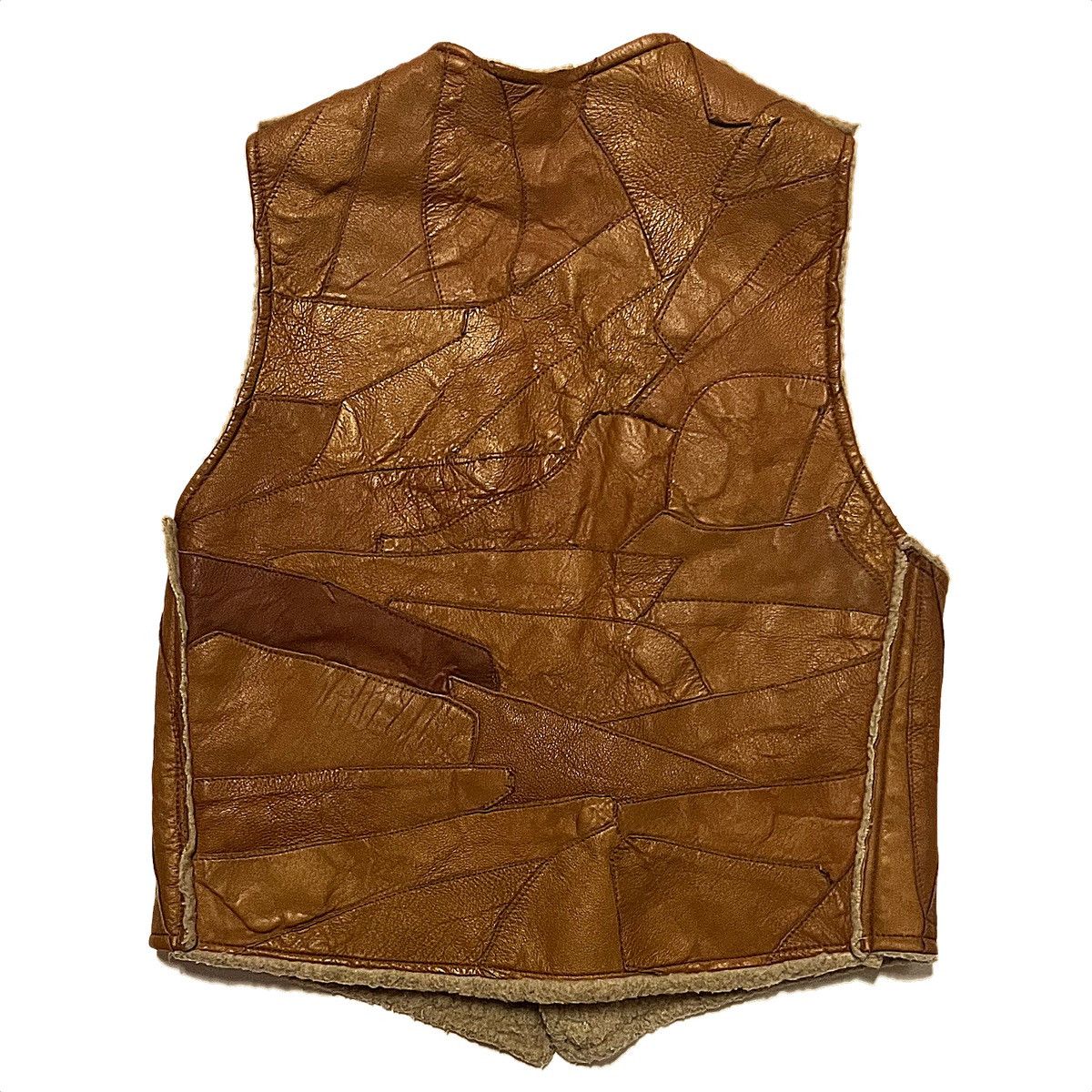 Vintage Vintage Leather Vest Size US S / EU 44-46 / 1 - 2 Thumbnail