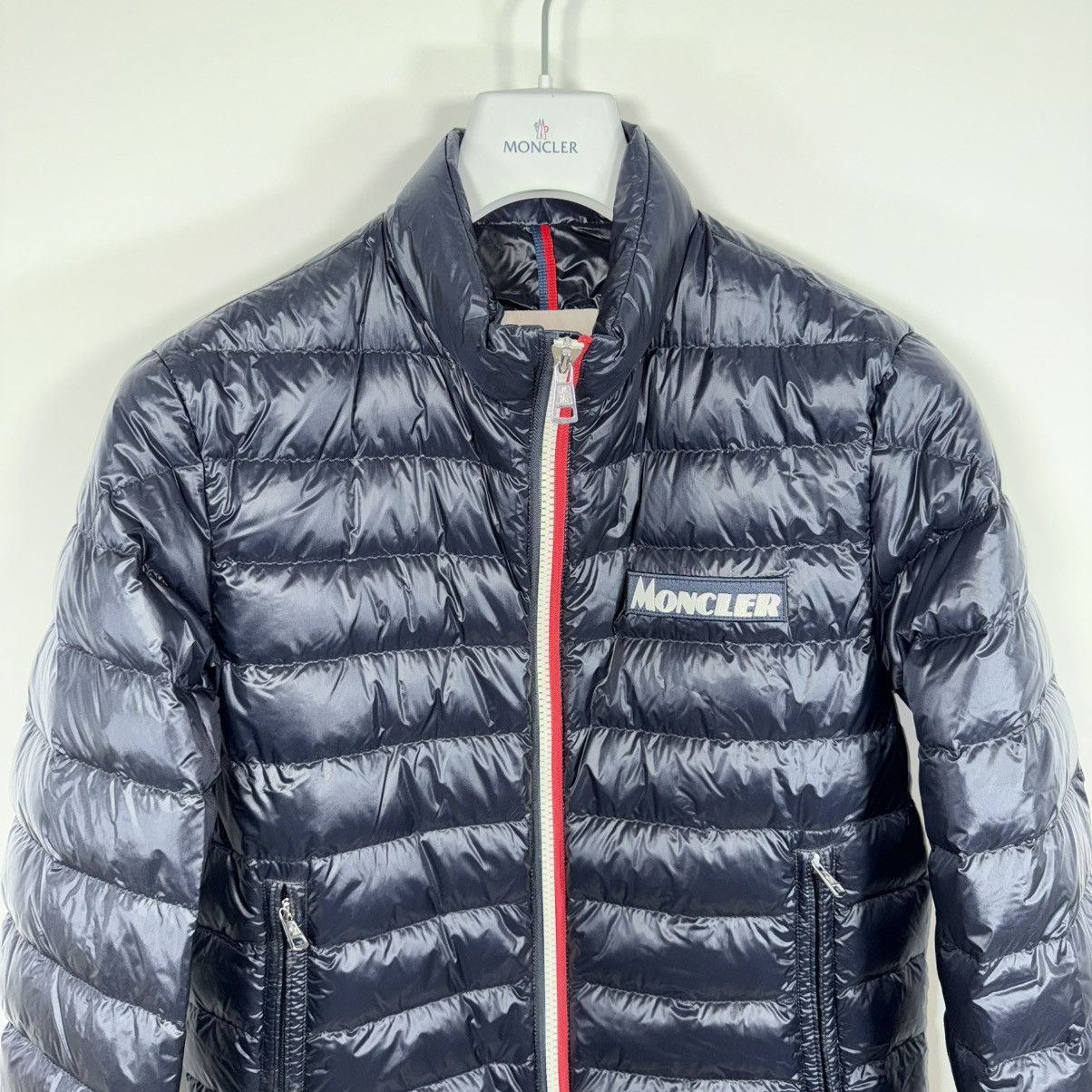 Moncler Moncler Petichet Men’s Down Puffer Jacket Size 2 (S) Blue Size US S / EU 44-46 / 1 - 3 Thumbnail