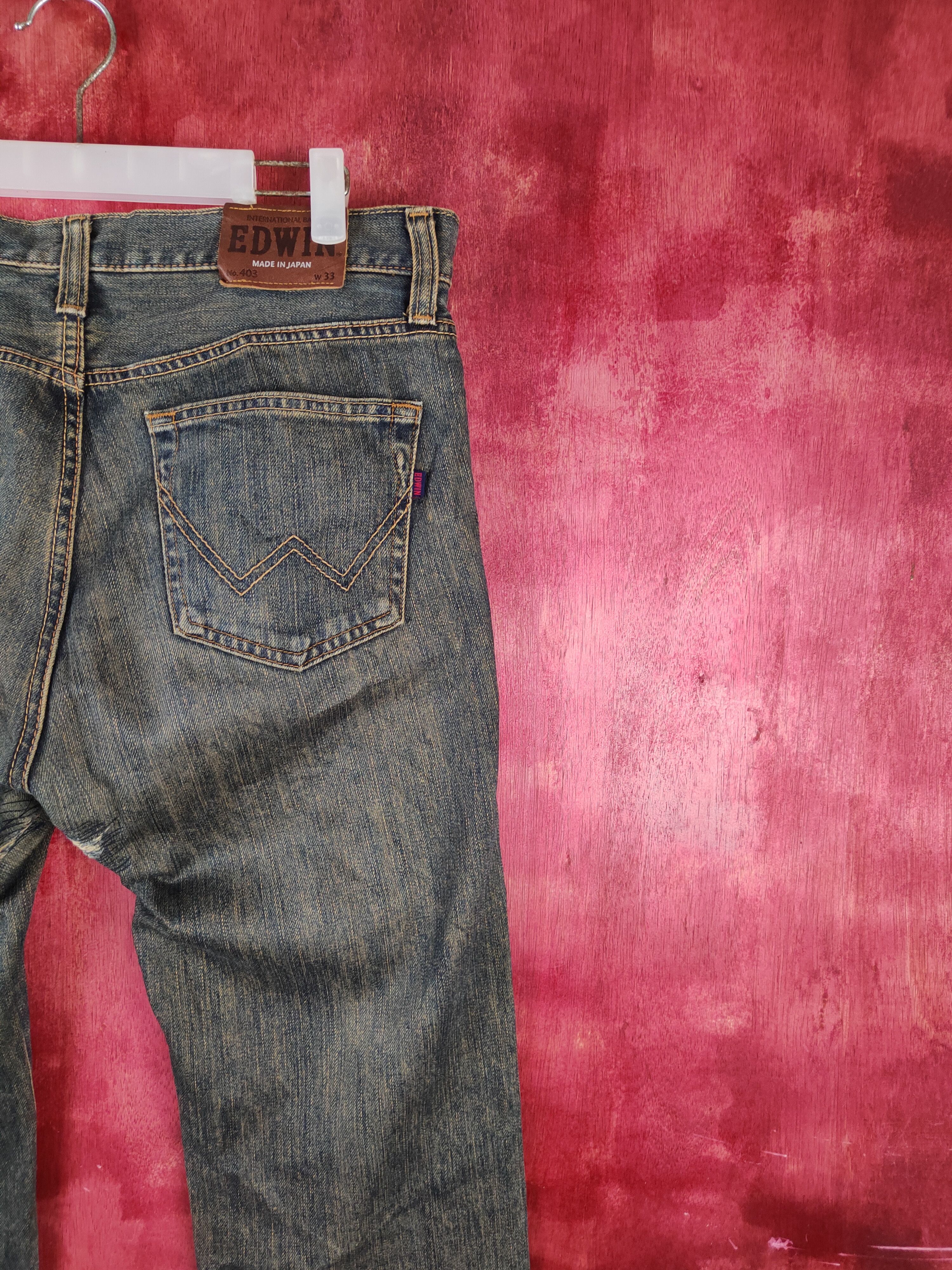 Edwin Edwin Dark Blue Faded Multipocket Denim #S1618 Size US 34 / EU 50 - 13 Thumbnail