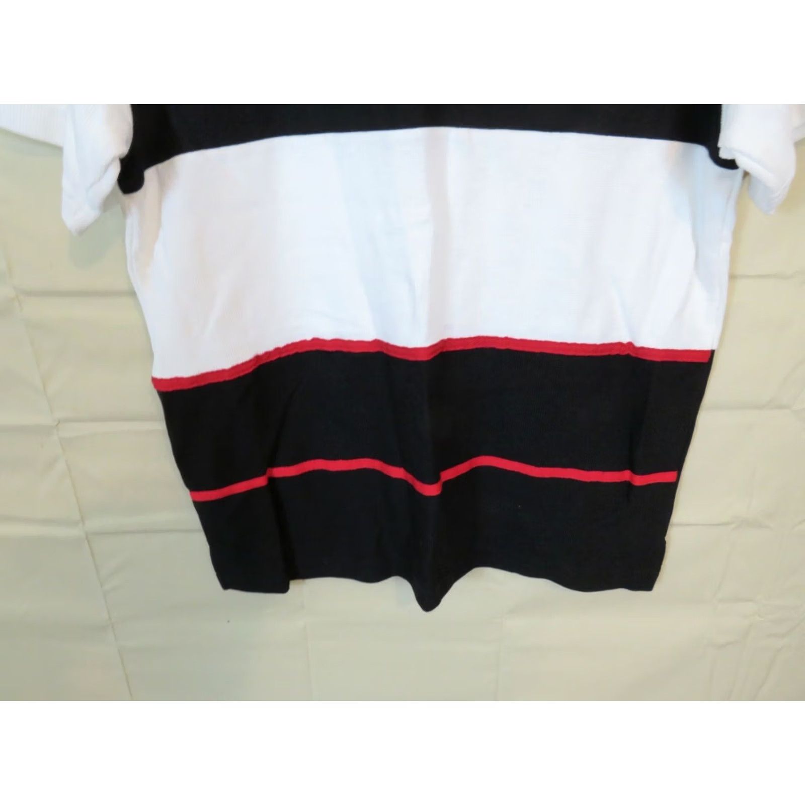 Vintage VINTAGE Bobbie Brooks Shirt L Adult Black Red White Stripe with Tags Men’s/Womens? Size L / US 10 / IT 46 - 2 Thumbnail