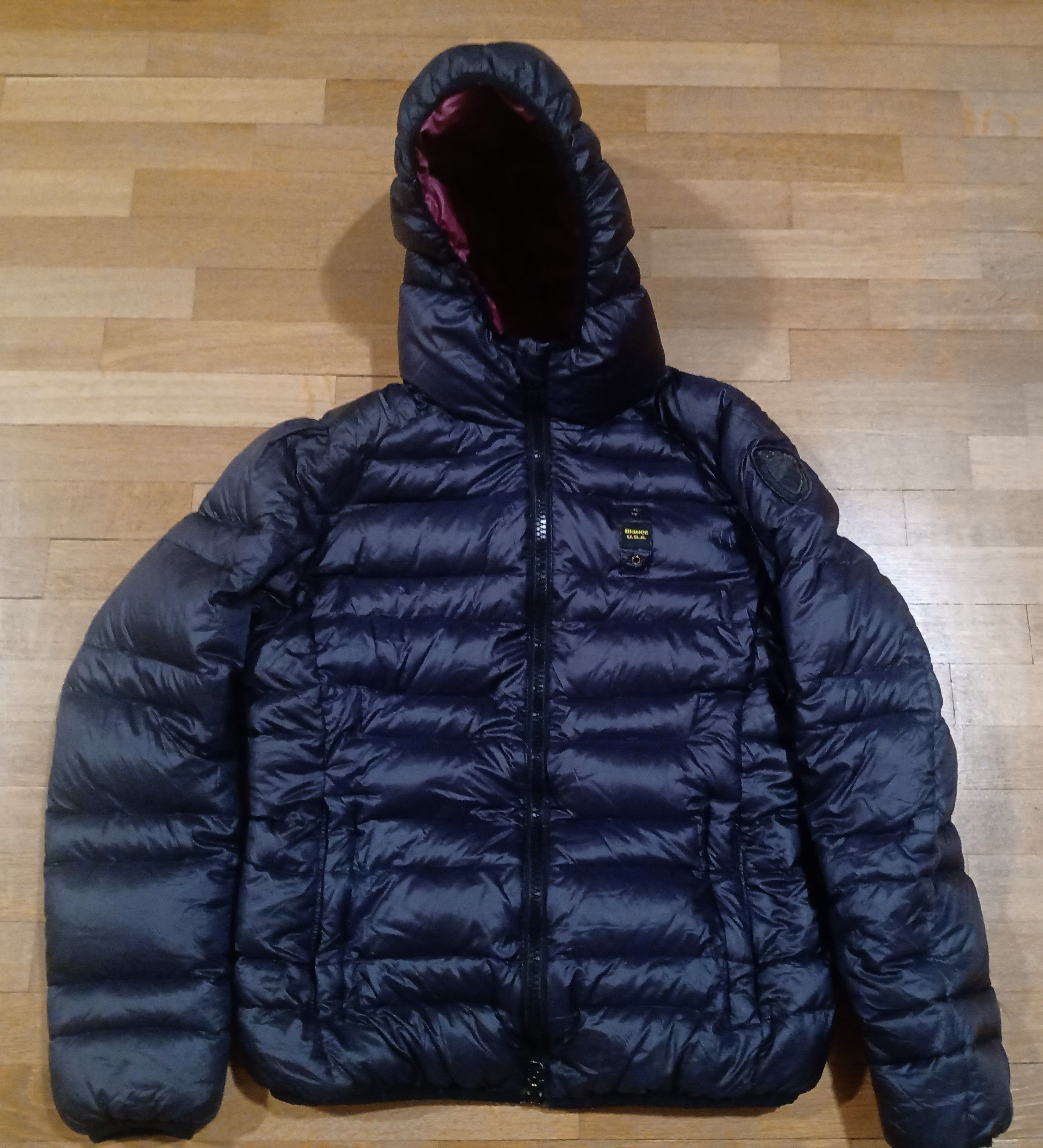 Eddie Bauer Blauer USA Women's Jacket Down Size S with Hood Size S / US 4 / IT 40 - 1 Thumbnail