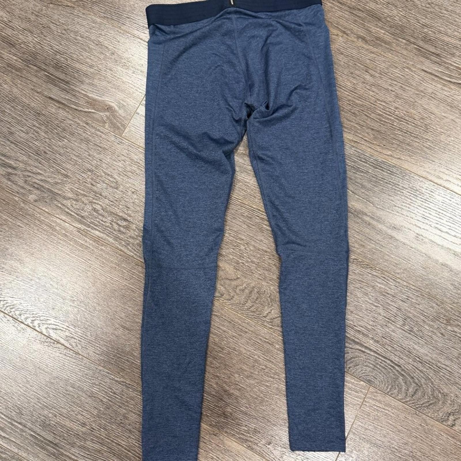 Nike Nike Pro Men’s Running Tights Heathered Blue Size Medium Size ONE SIZE - 7 Thumbnail