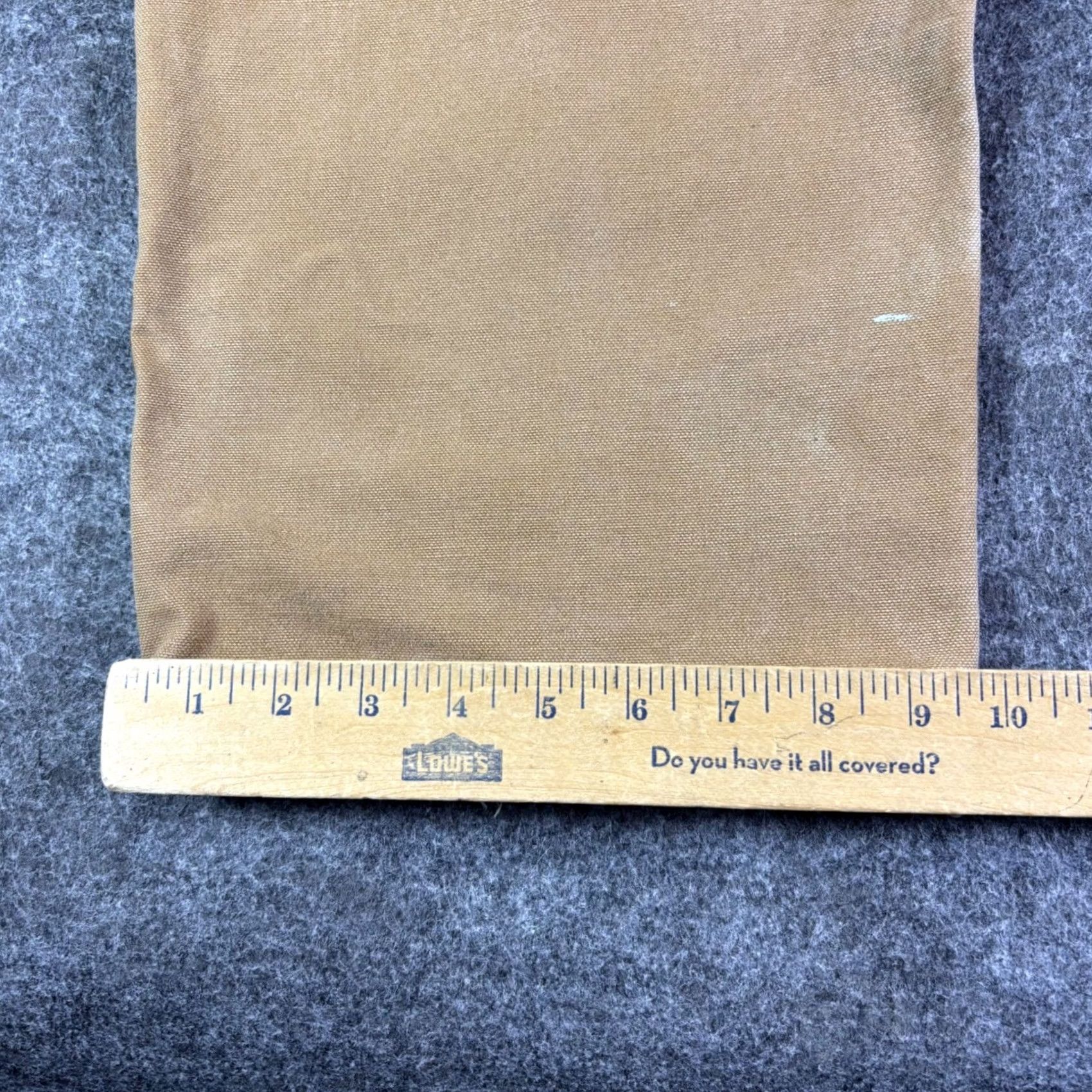 Carhartt VINTAGE Carhartt Pants Canvas Work Brown 38x30 Mens Dungaree Flannel Lined Duck BRN Distressing Heavyweight Size US 38 / EU 54 - 3 Thumbnail