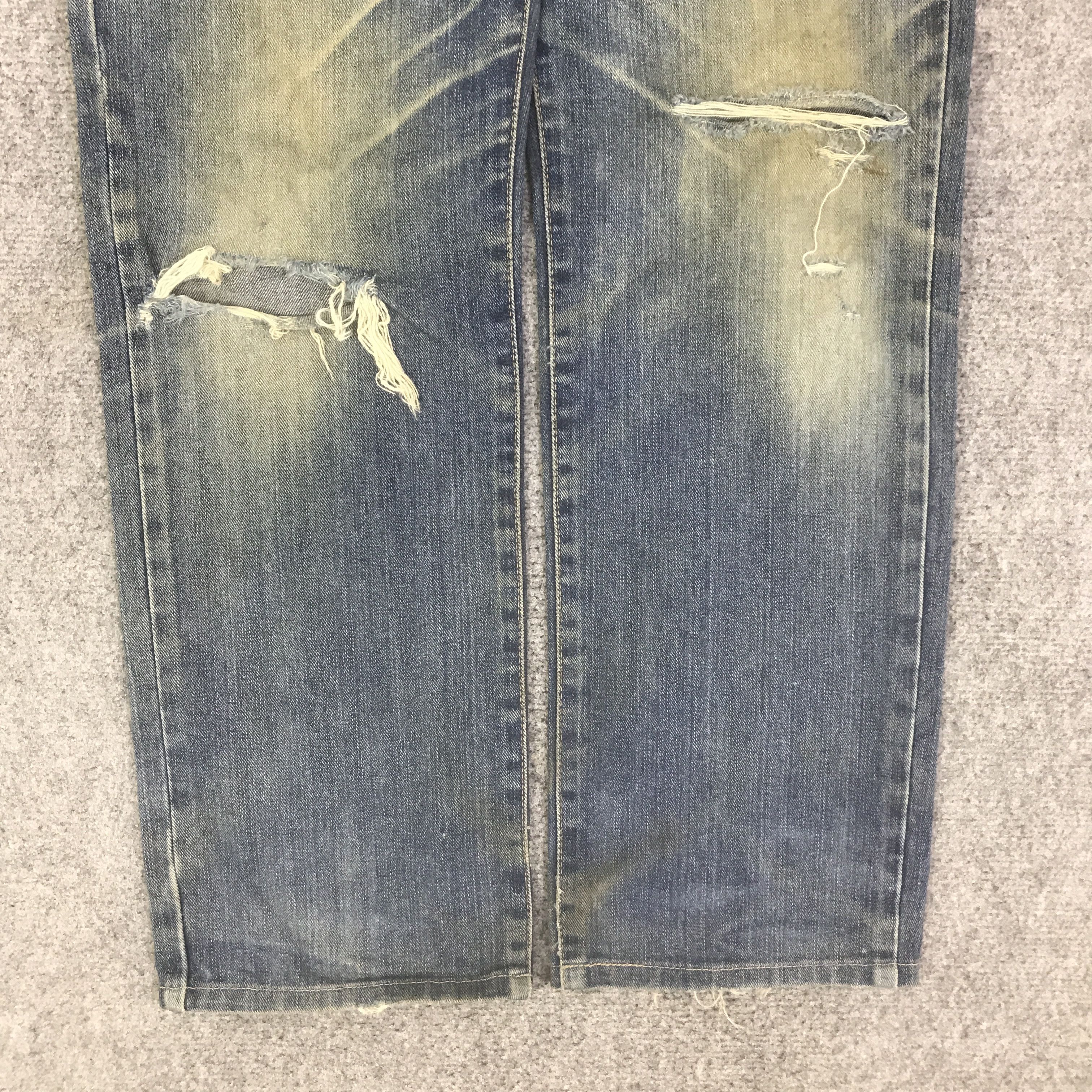 Edwin EDWIN DISTRESSED DENIM K129B16 Size US 33 - 3 Thumbnail