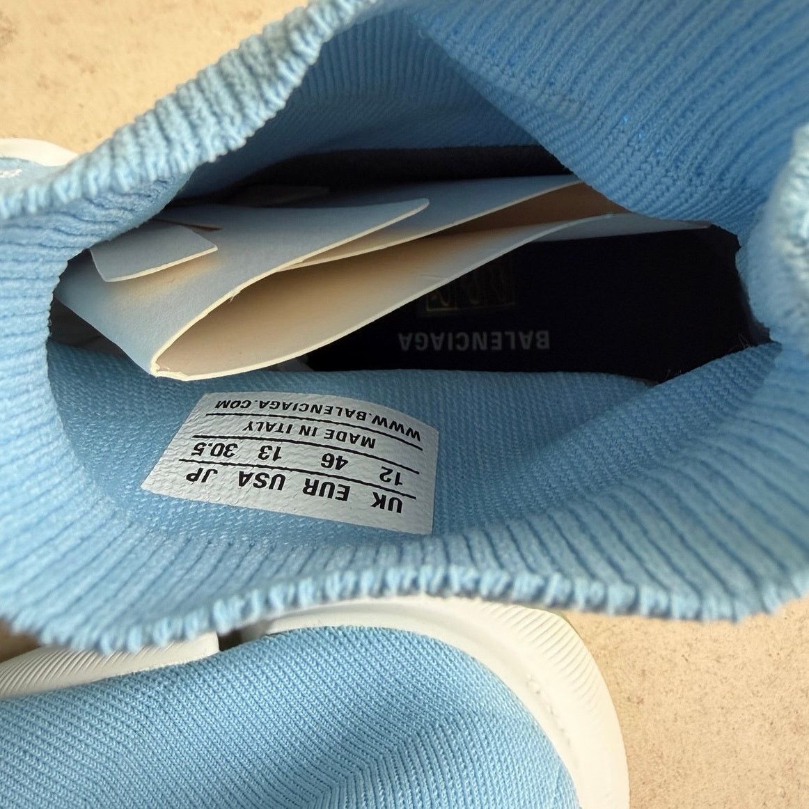 Balenciaga Balenciaga Speed 2.0 Clear Sole Sneakers Blue EU 46 US 13 Size US 13 / EU 46 - 9 Thumbnail