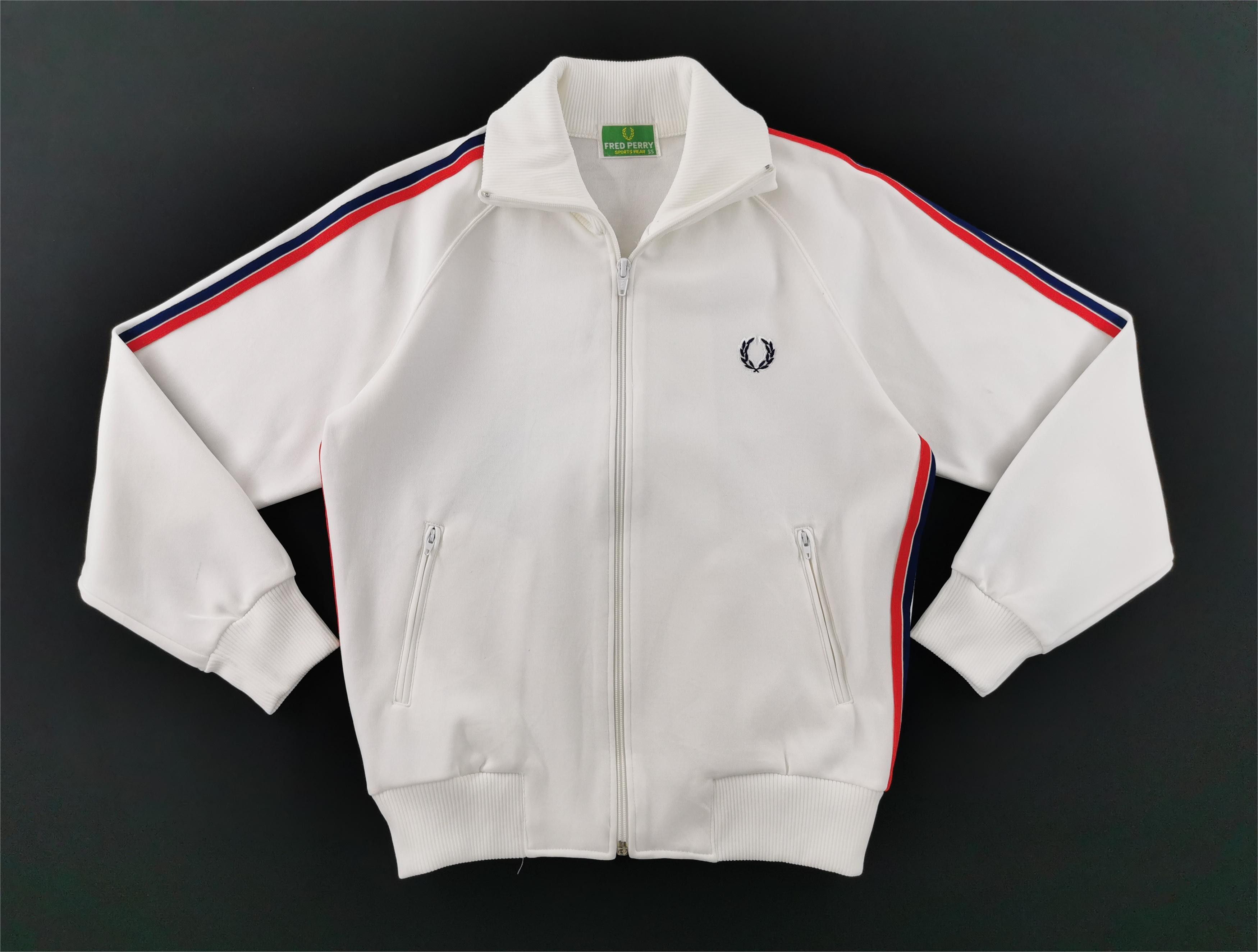 Fred Perry Vintage 90s Fred Perry Tracktop Jacket Size SS Size US S / EU 44-46 / 1 - 4 Thumbnail