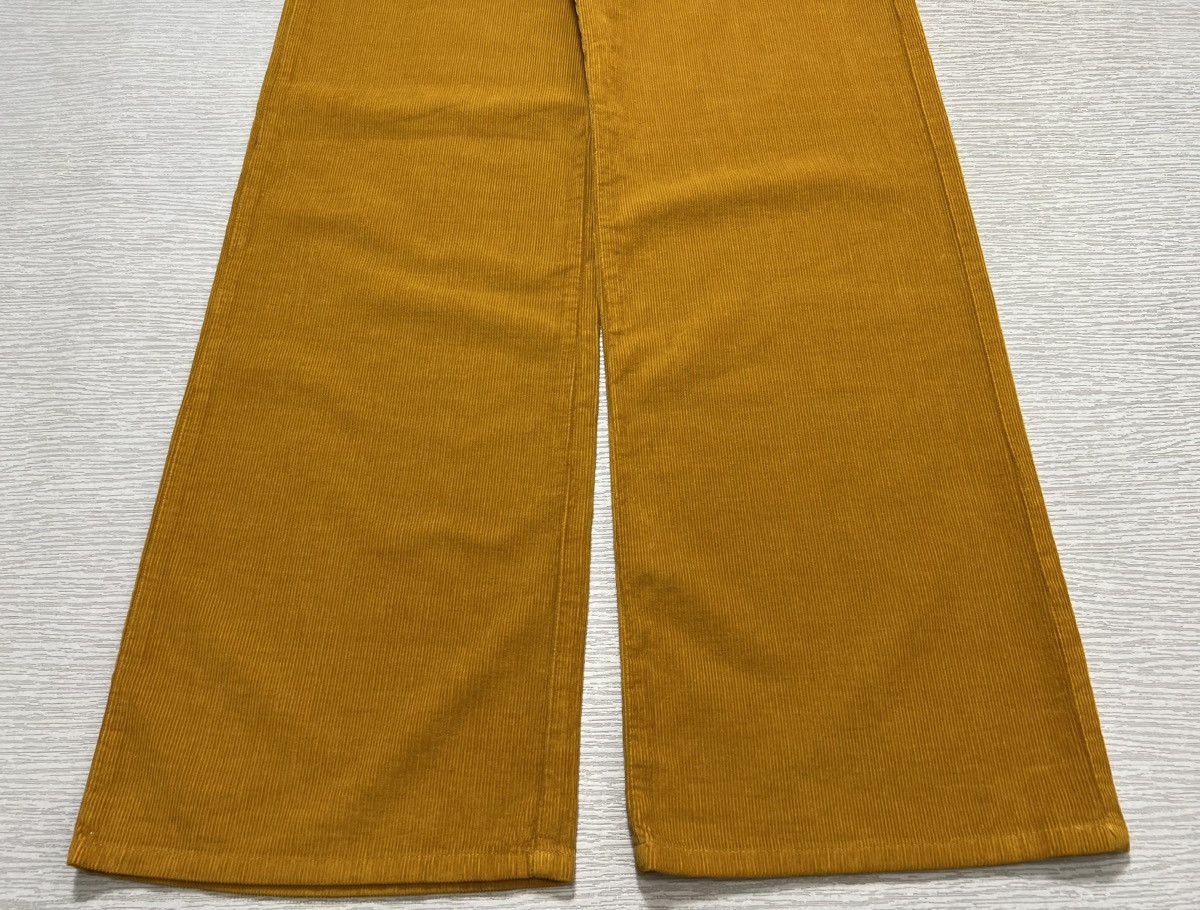 Jean Paul Gaultier Jean Paul Gaultier - Corduroy Wide Leg Velvet Trousers Size US 30 / EU 46 - 8 Thumbnail