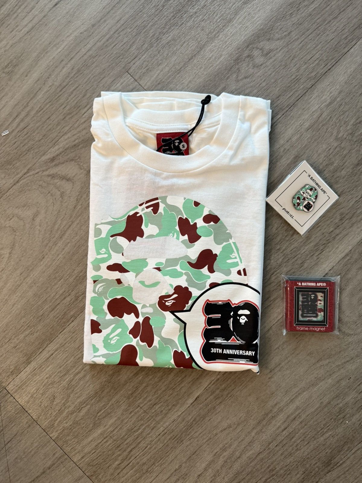 Bape Bape 30th anniversary tee Size US S / EU 44-46 / 1 - 6 Thumbnail