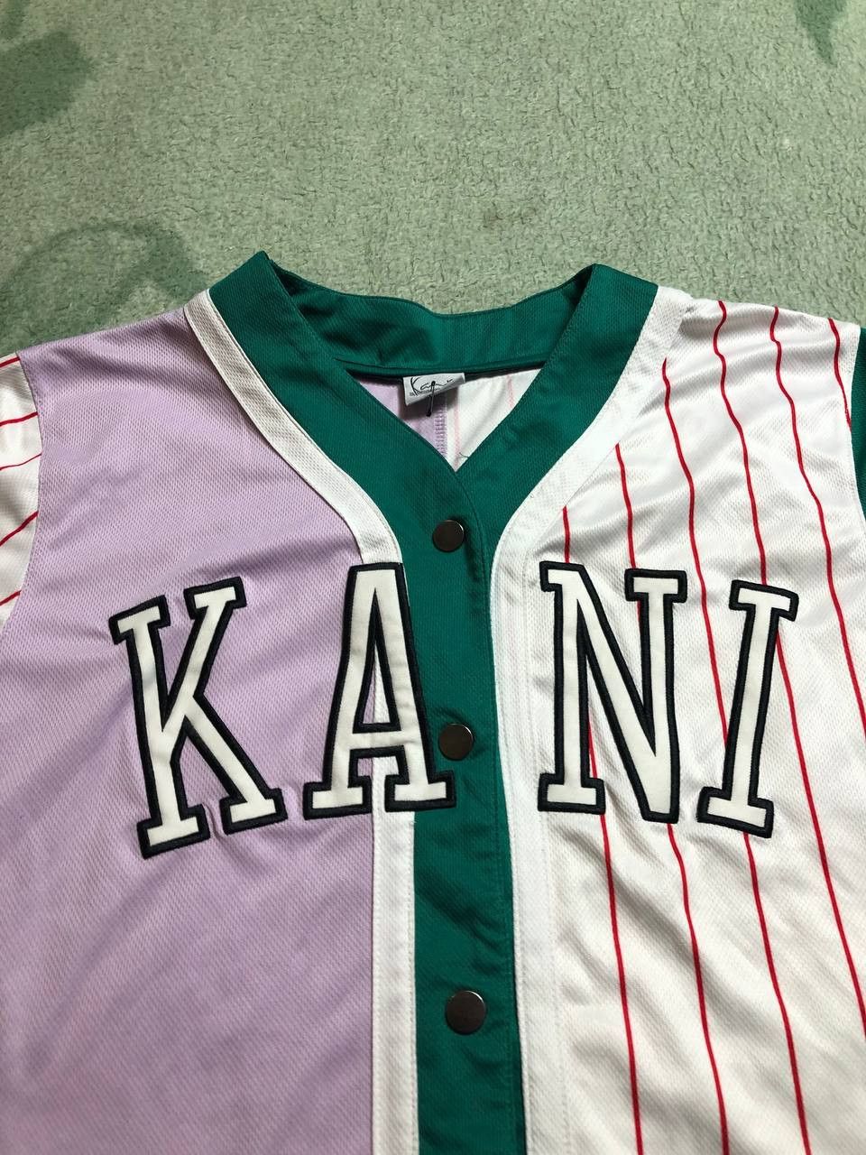 Karl Kani KARL KANI Big Logo College Baseball Jersey T Shirt Size US S / EU 44-46 / 1 - 4 Thumbnail