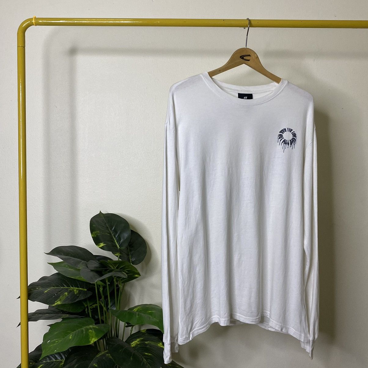 Affliction × H&M Vintage Y2K H&M Not All Bad Affliction Style L/S T Shirt Size US L / EU 52-54 / 3 - 5 Thumbnail