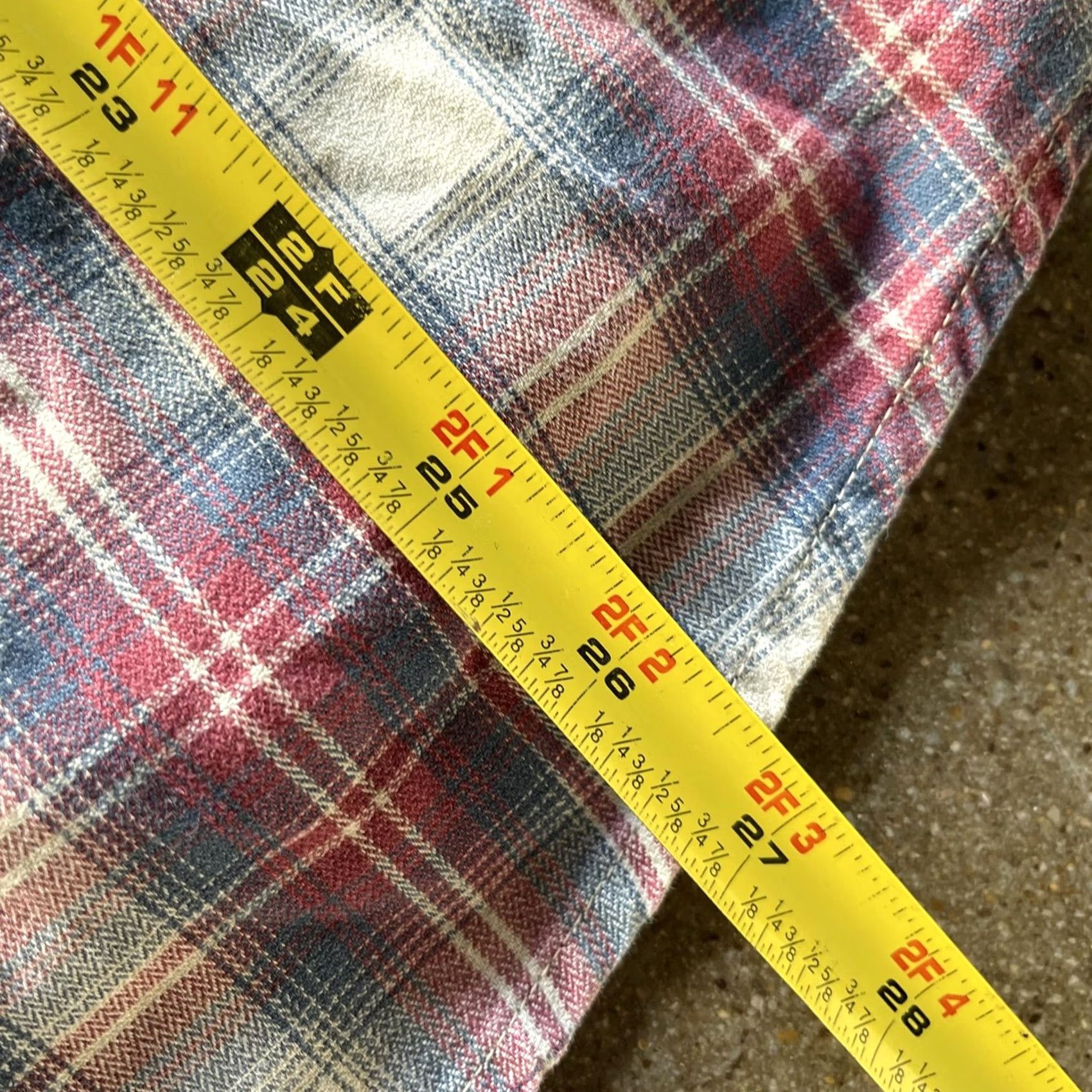 Wrangler Wrangler Shirt Mens XL Red Blue Plaid Long Sleeve Western Button Up Flannel Size US XL / EU 56 / 4 - 4 Thumbnail