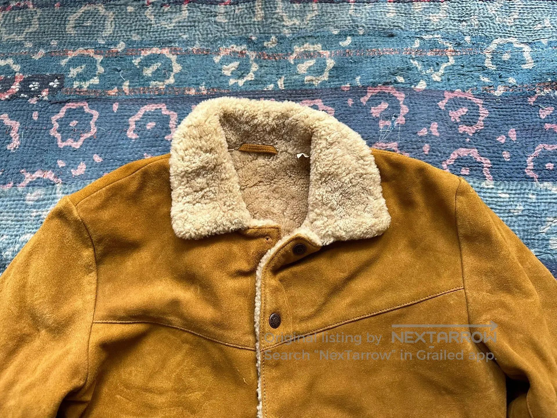 Levi's levis vintage suede shearling coat. Size US S / EU 44-46 / 1 - 3 Thumbnail