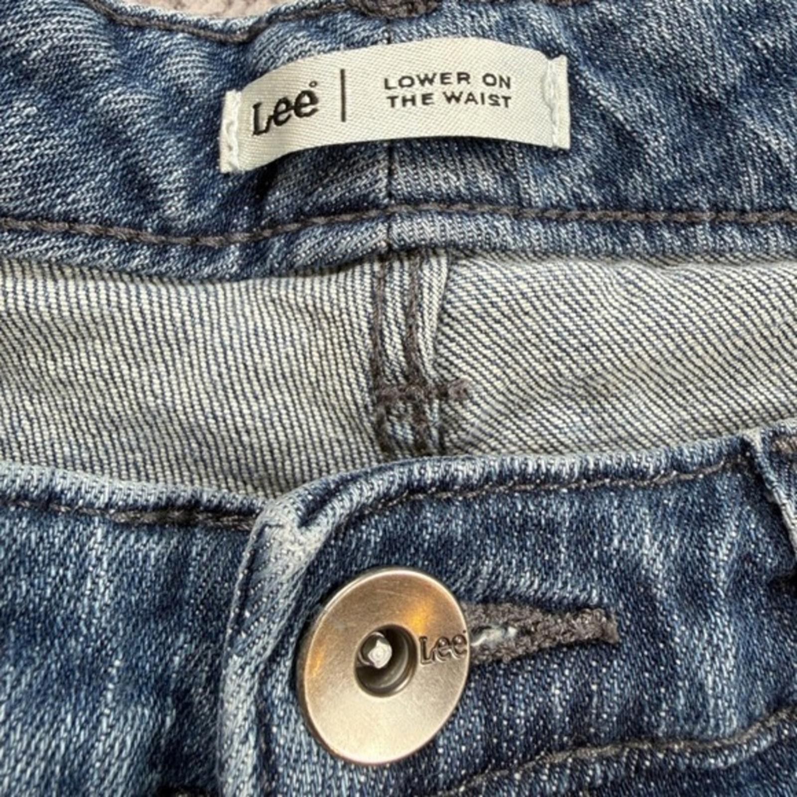 Lee Lee Lower on the Waist Jeans Womens 14 Med Stretch Bootcut Size 36" / US 14 / IT 50 - 5 Thumbnail