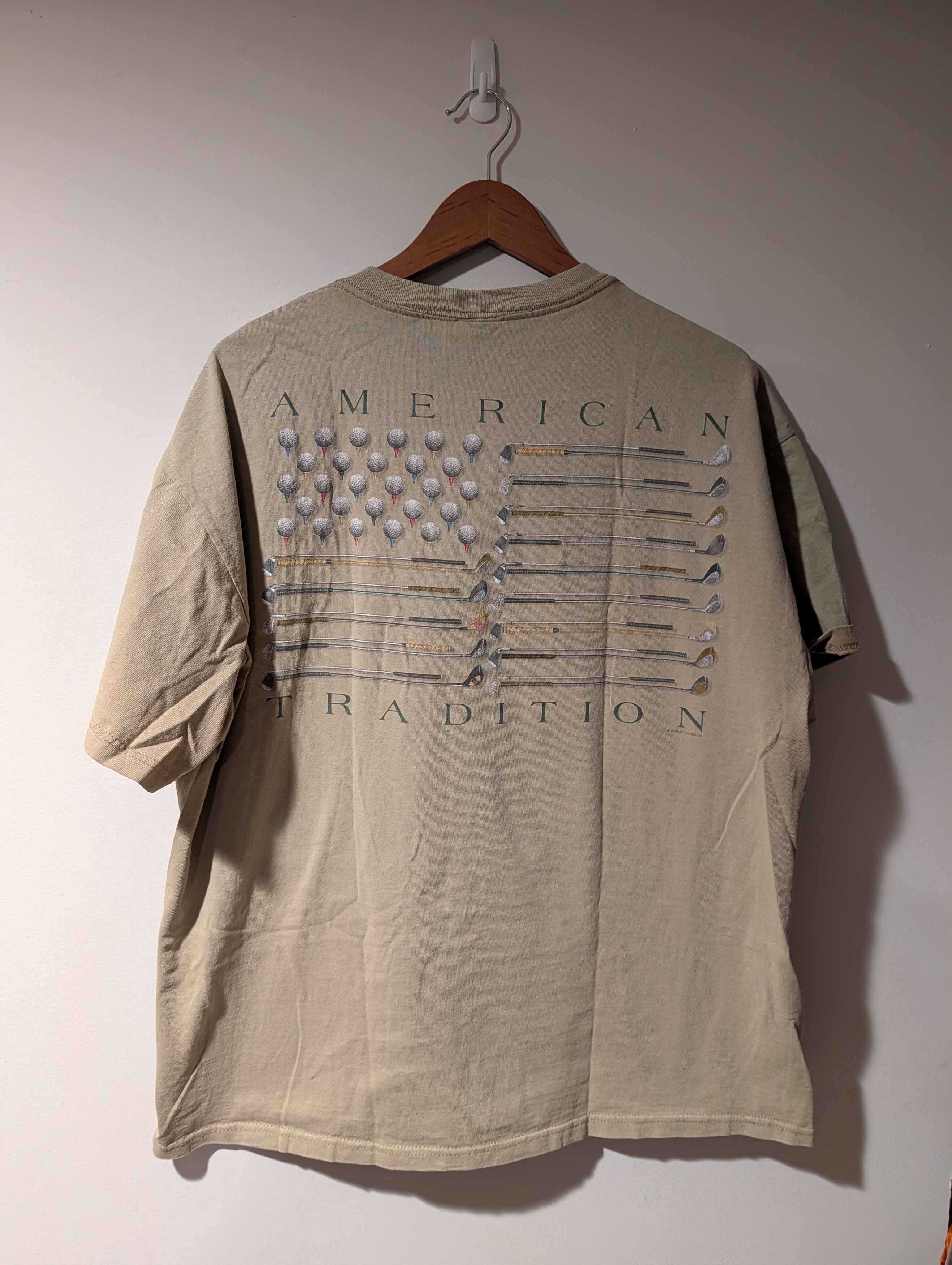 Sports Specialties VTG American Tradition Golfing Flag T-Shirt XL Sportswear Size US XL / EU 56 / 4 - 1 Thumbnail
