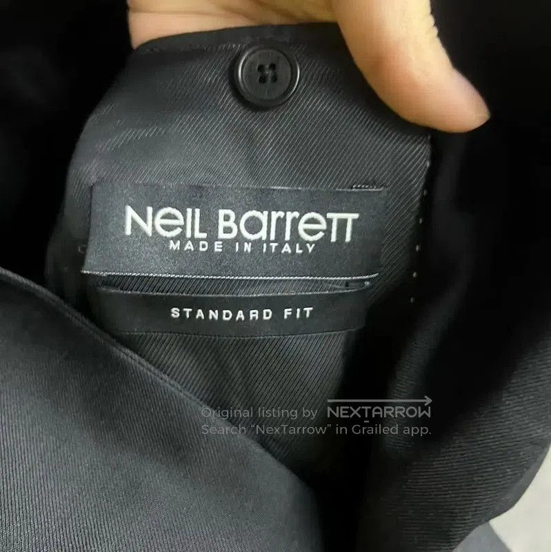 Neil Barrett NeIL BarreTT Women's Black Cotton Jacket . Size M / US 6-8 / IT 42-44 - 2 Thumbnail