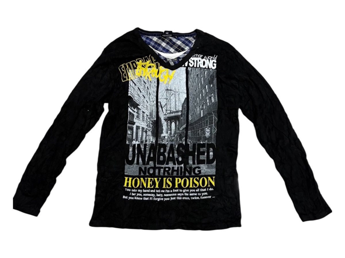 Hysteric Glamour Booth black punk skull poem SHIRT JAPANESE Size US M / EU 48-50 / 2 - 1 Thumbnail