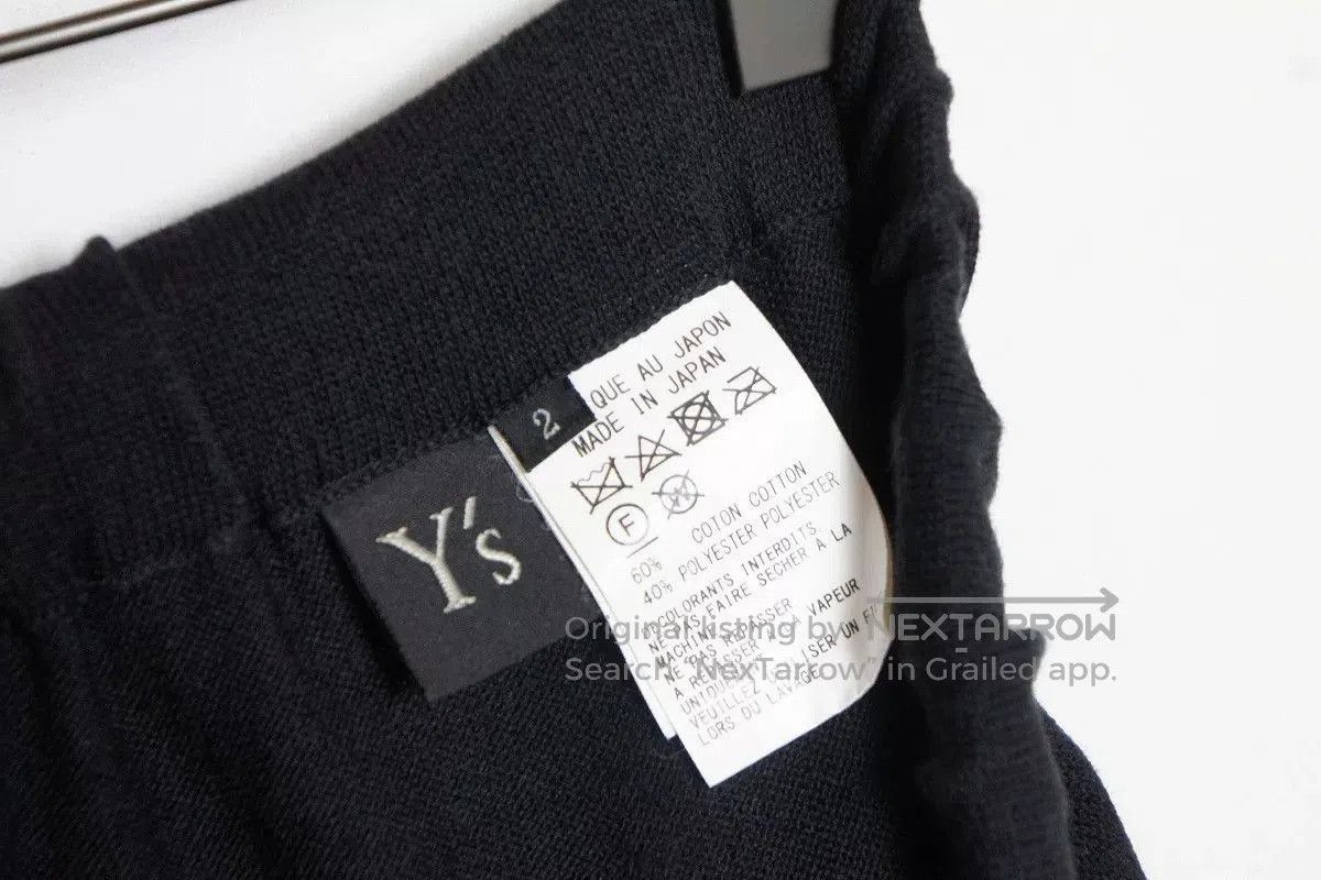 Y's Yohji Yamamoto Black Knit Trousers. Size 25" / US 0 / IT 36 - 6 Thumbnail