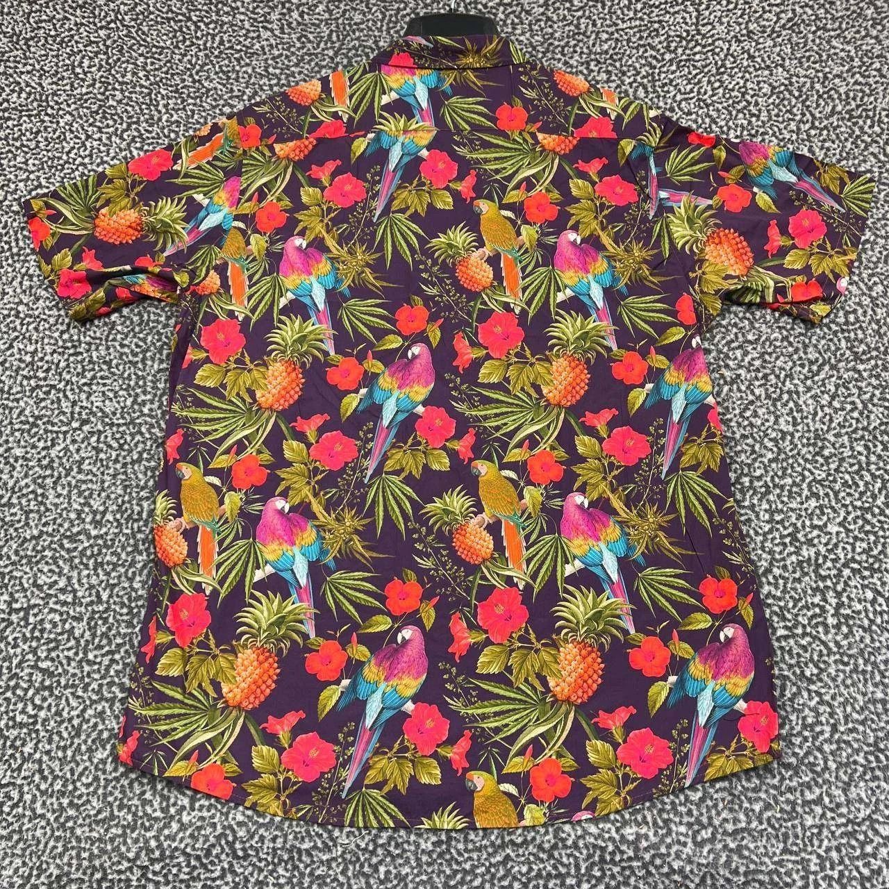 Grassroots California Greg Lutzka Shirt Men XL Hawaiian Button Up Short Sleeve New Size US XL / EU 56 / 4 - 2 Thumbnail