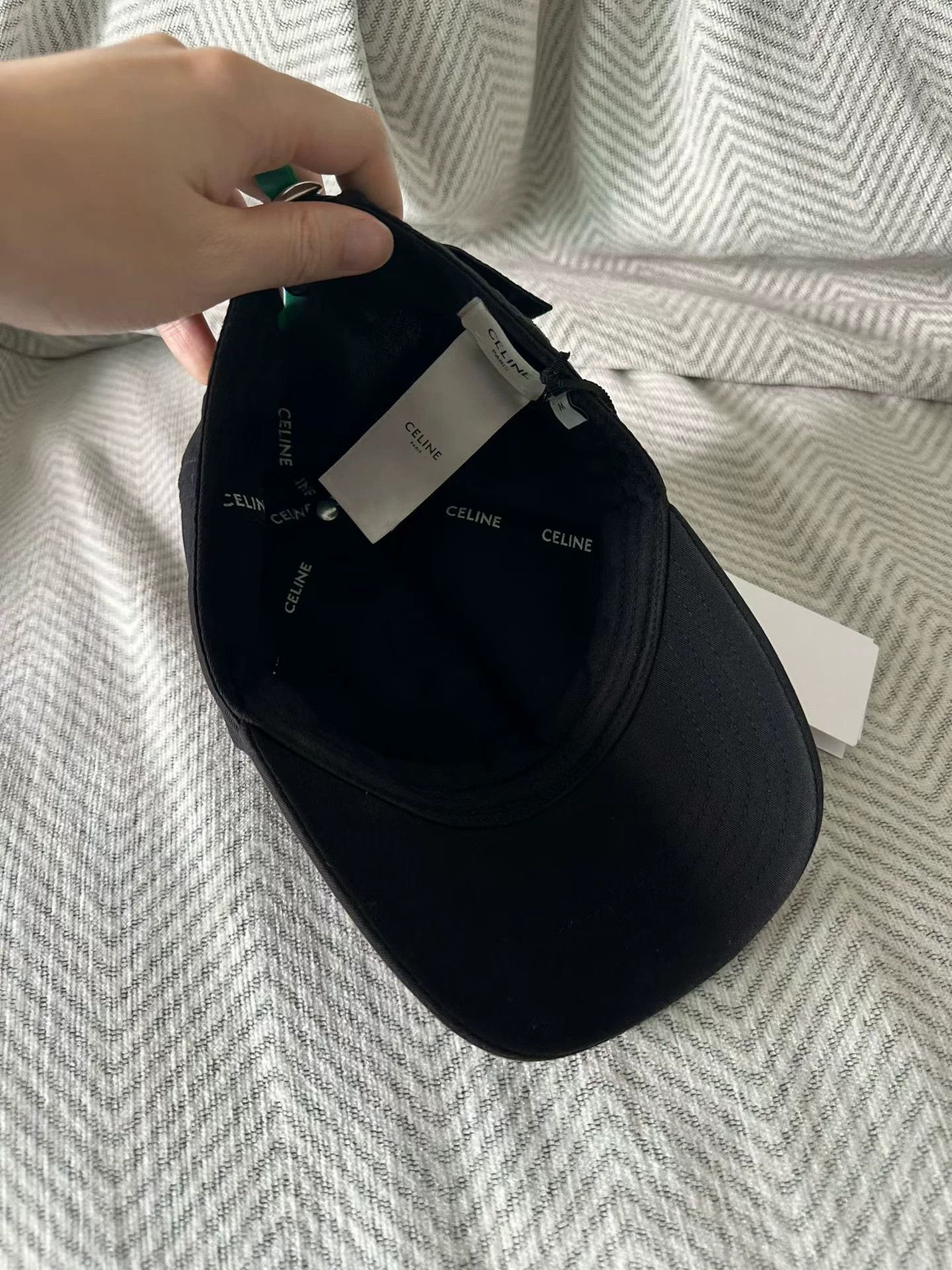 Celine Celine black baseball cap M new with tags Size ONE SIZE - 2 Thumbnail