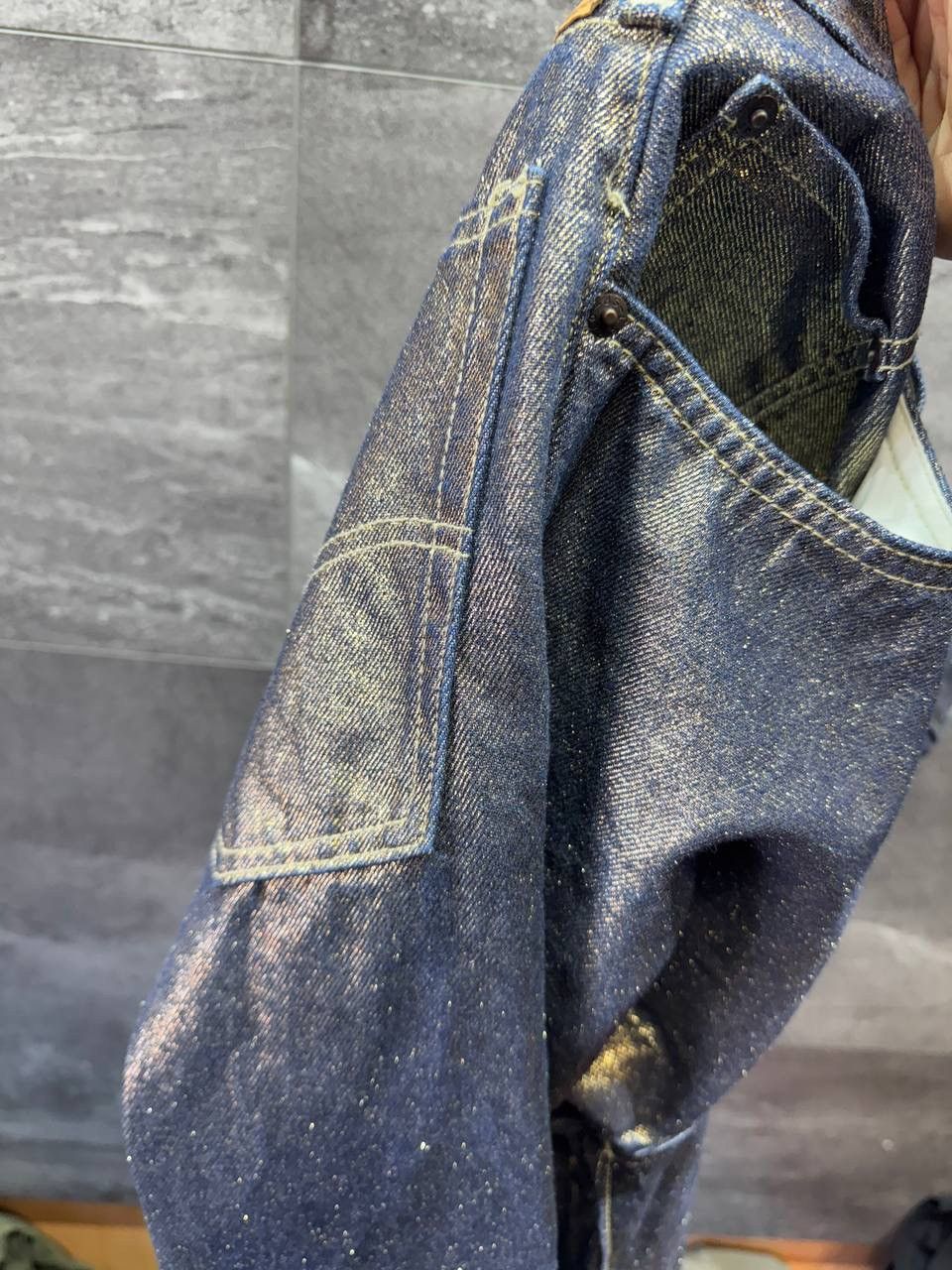 Other Levi's 517 Premium Bootcut Jeans Golden Spurs Gold Wash Size US 33 - 25 Thumbnail