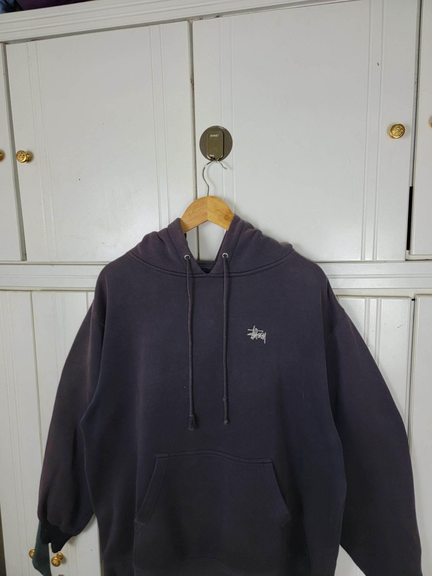 Stussy × Vintage Vintage Stussy Crossbone Hoodies Size US L / EU 52-54 / 3 - 4 Thumbnail