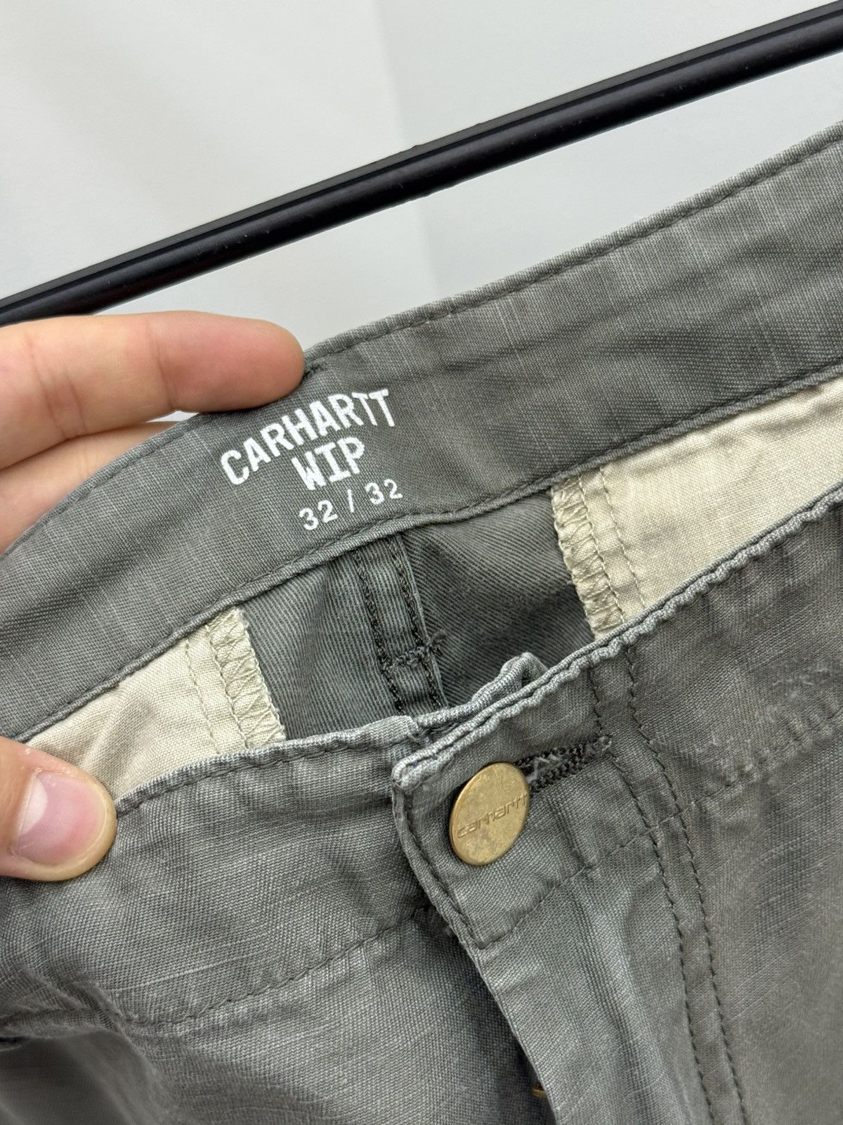 Carhartt Carhartt Cargo Khaki Multipocket Pants Size US 32 / EU 48 - 5 Thumbnail