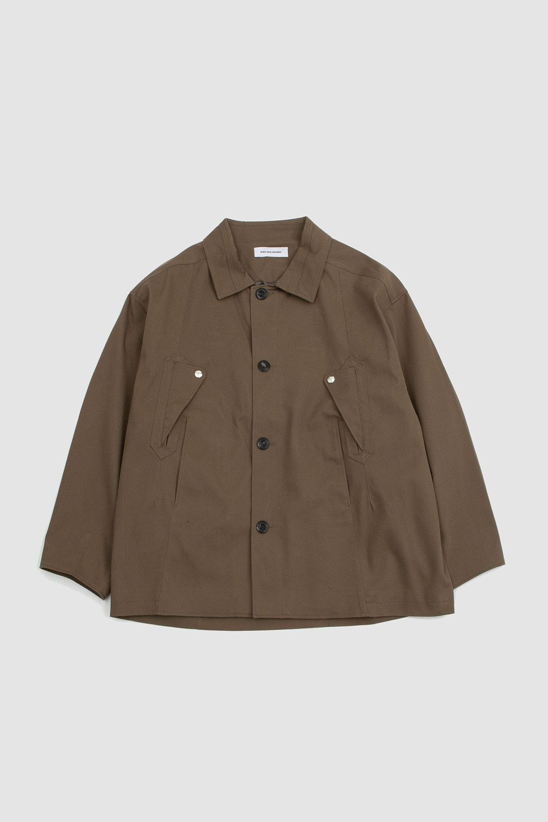 Kiko Kostadinov Annina Coat (brass green) Size US M / EU 48-50 / 2 - 1 Thumbnail
