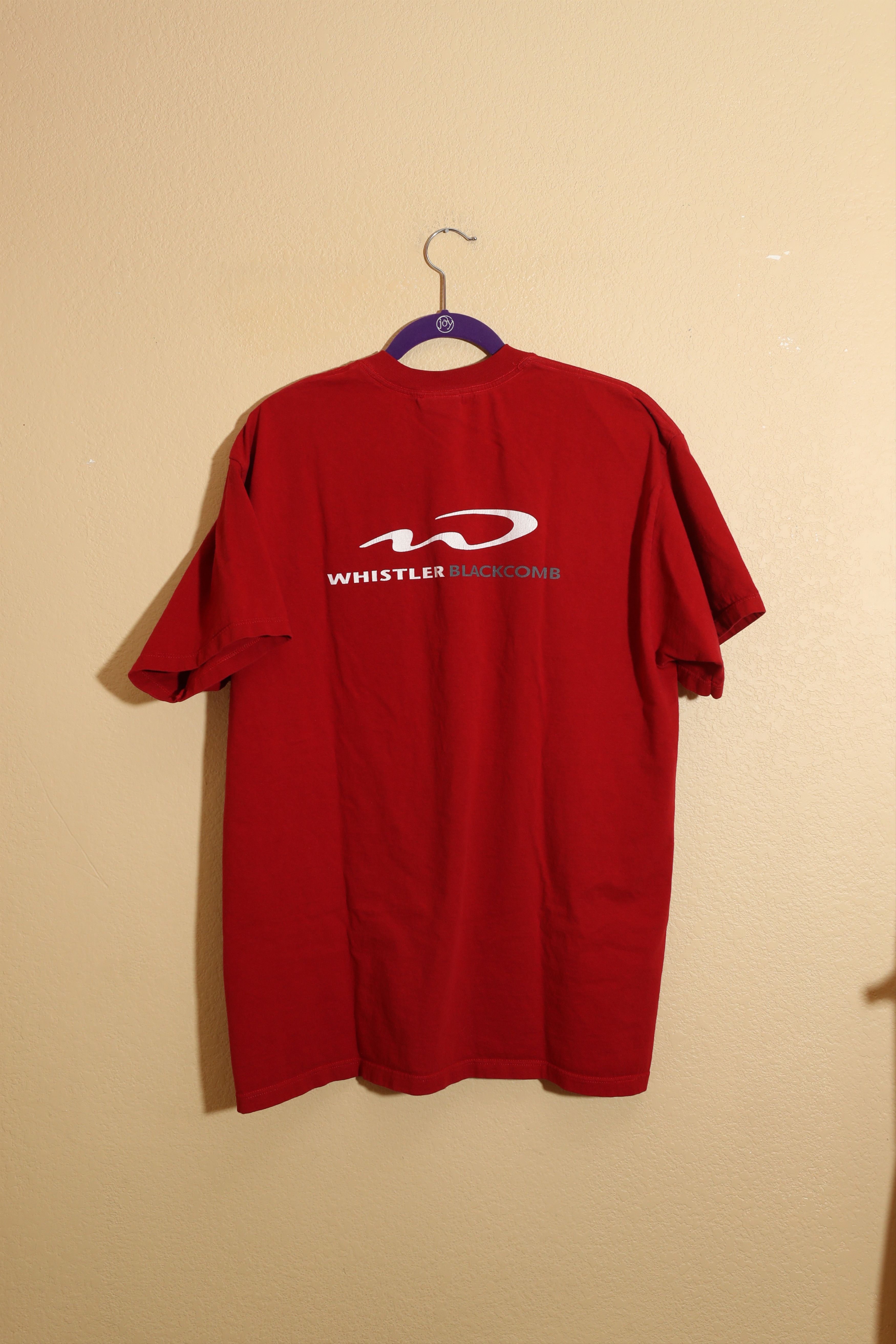 Vintage Whistler Blackcomb Vintage Red Tee (XL) Size US XL / EU 56 / 4 - 2 Thumbnail