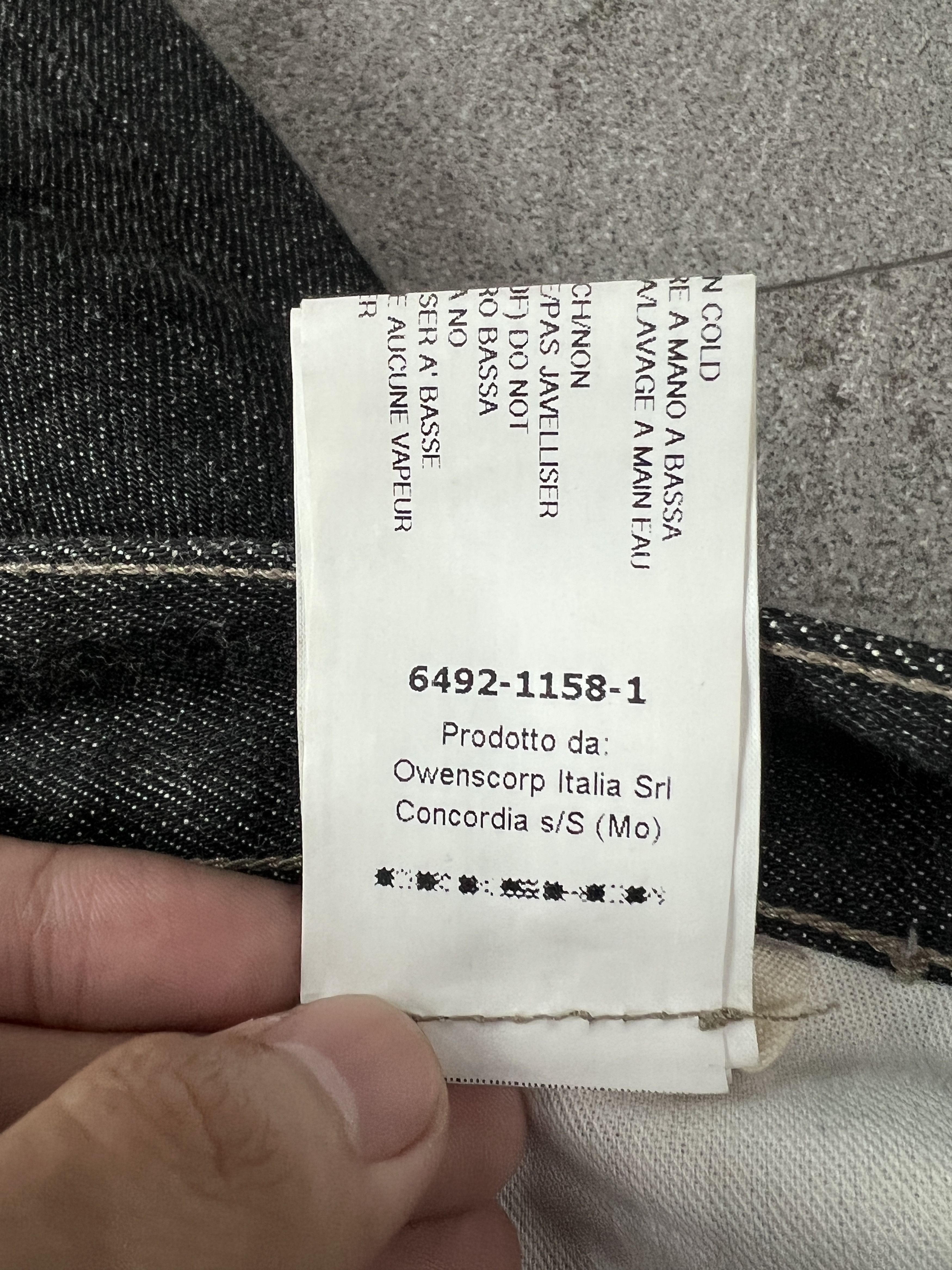 Rick Owens Drkshdw Rick Owens DRKSHDW Sarouel Cropped Denim Pants Size US 30 / EU 46 - 9 Thumbnail