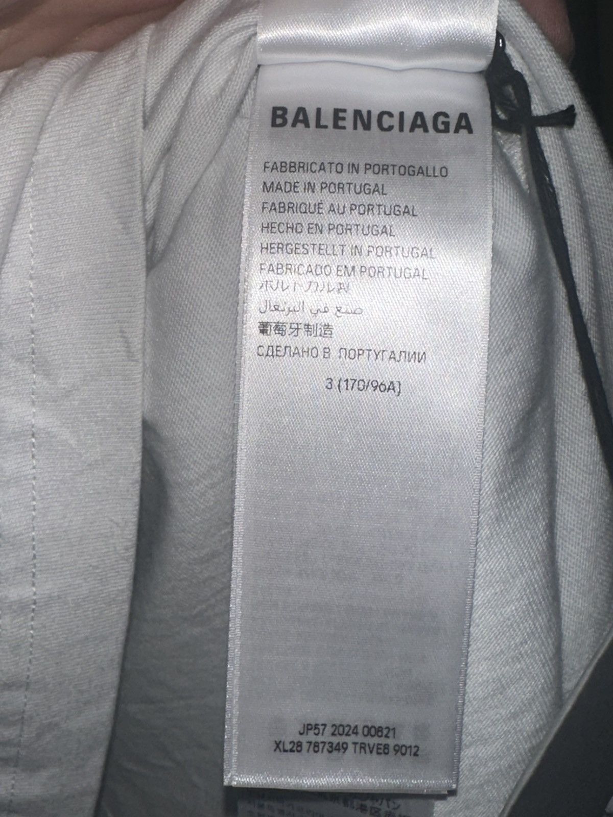 Balenciaga Balenciaga Ebay T-Shirt Size US L / EU 52-54 / 3 - 7 Thumbnail