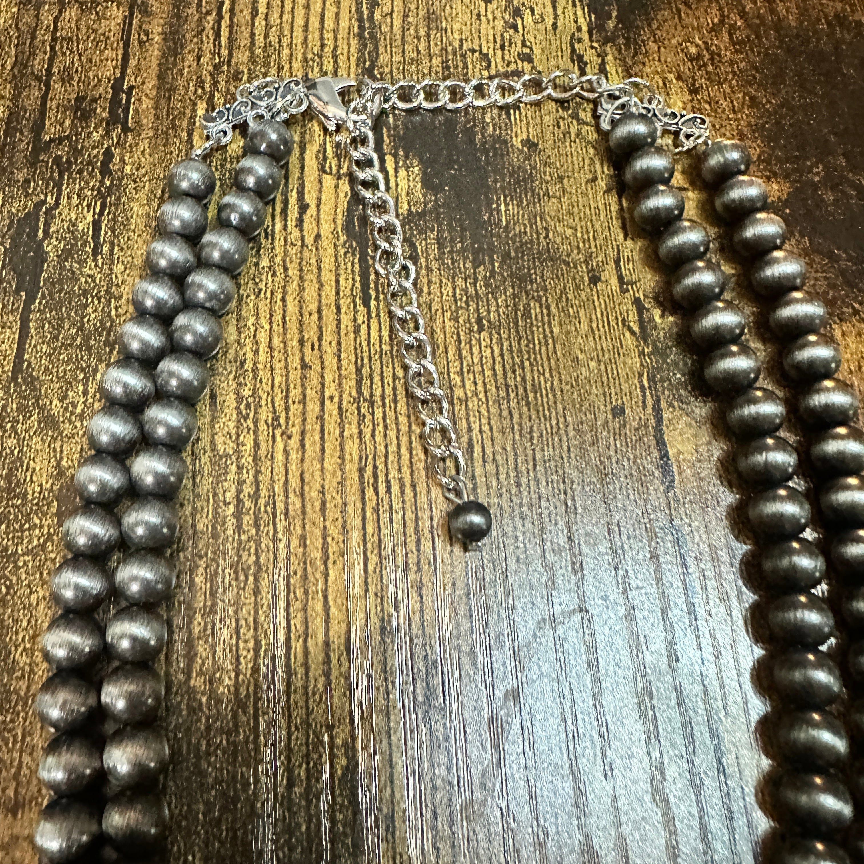 Other Handmade Navajo Bead Thunderbird Necklace, Turquoise 16 Inch Size ONE SIZE - 9 Thumbnail